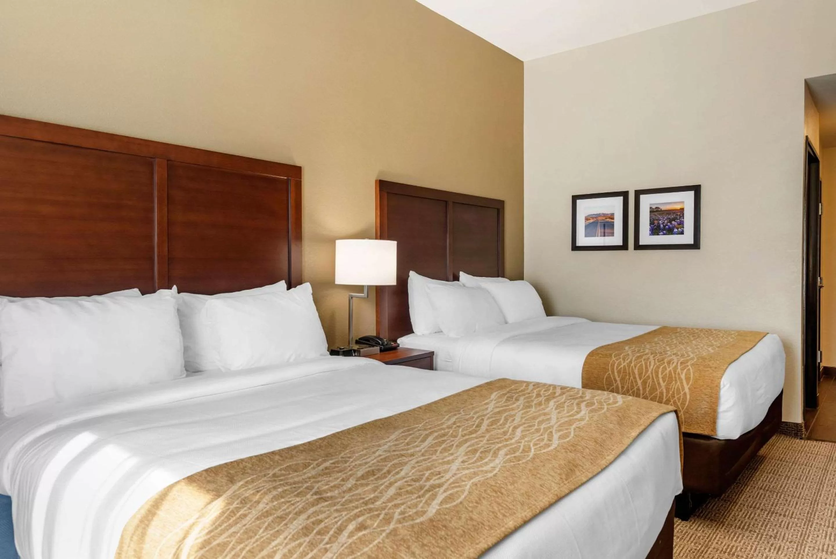 Queen Room with Two Queen Beds - Non-Smoking in Comfort Inn & Suites