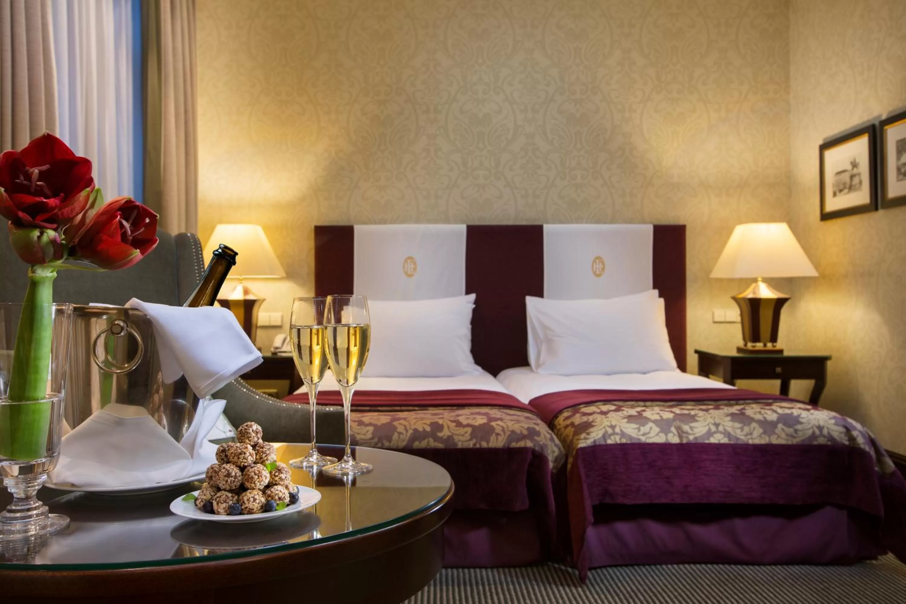 Superior Twin Room in Esplanade Zagreb Hotel