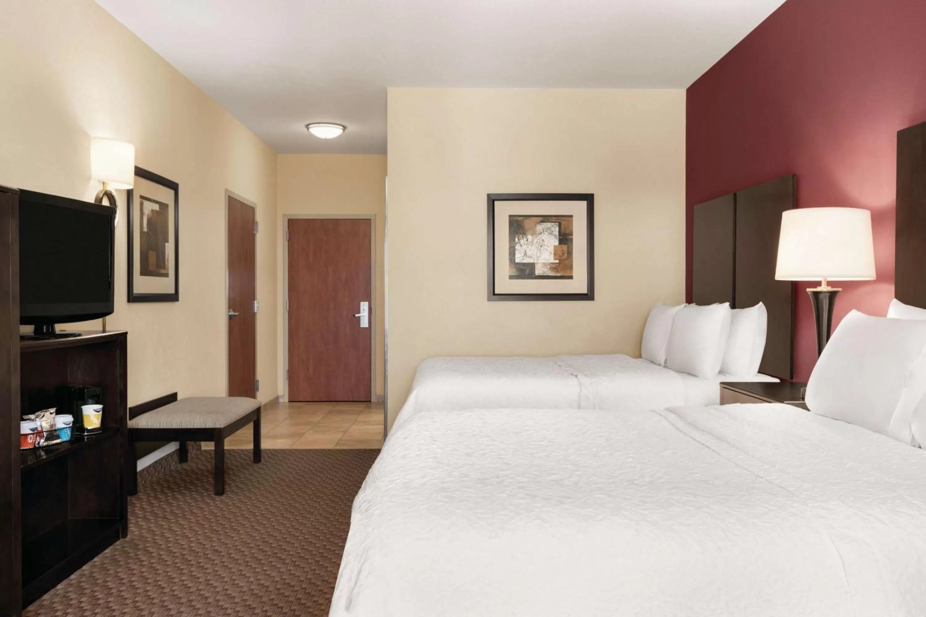 Room with Two Queen Beds - Non-Smoking in Hampton Inn & Suites Enid