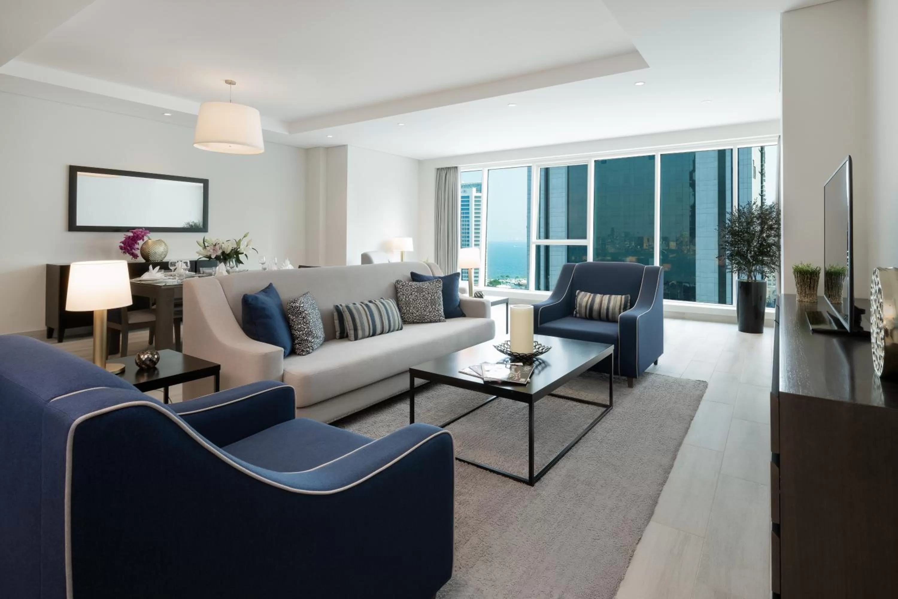 Deluxe Two Bedroom City View Residence in Centara West Bay Hotel & Residences Doha