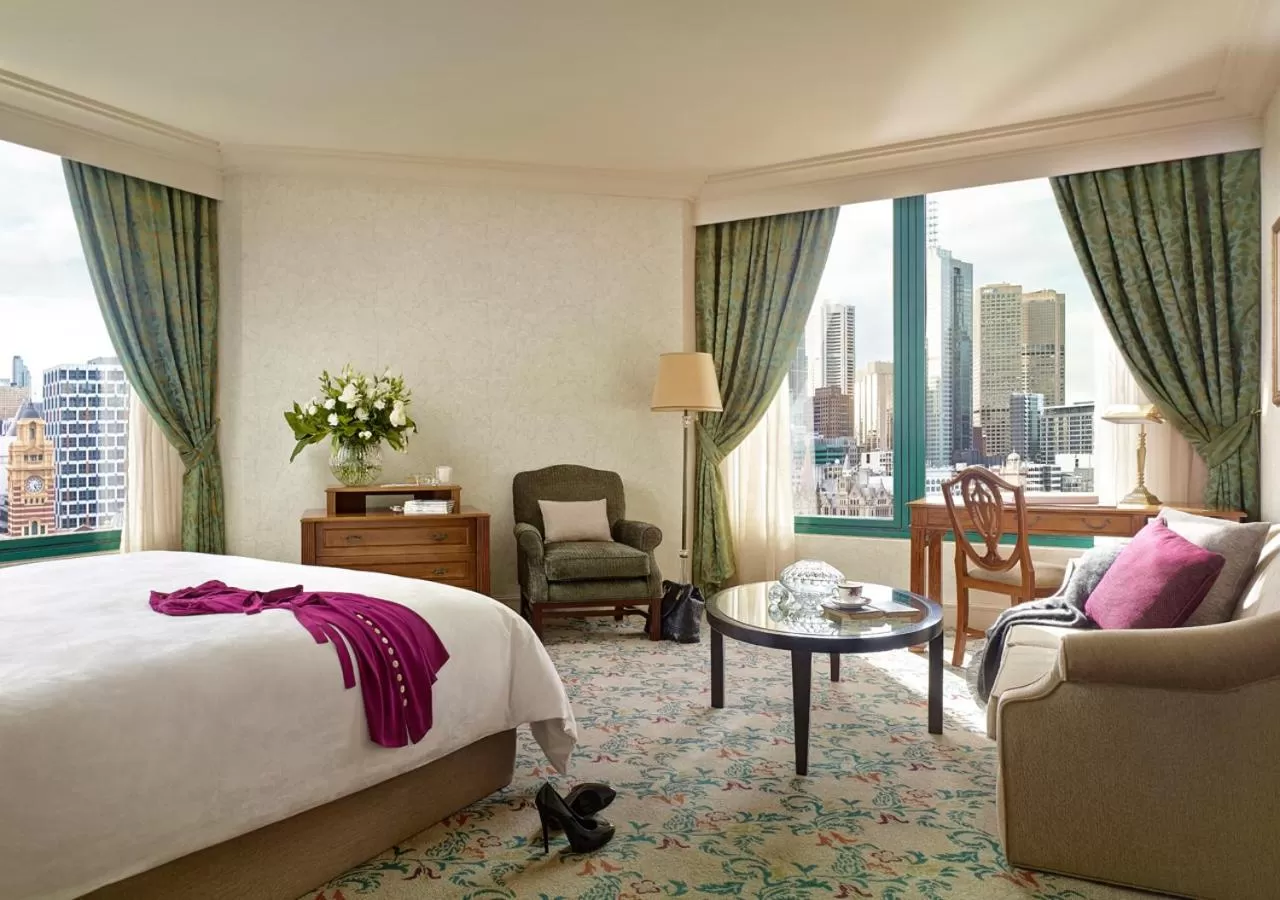Executive River Corner King in The Langham Melbourne
