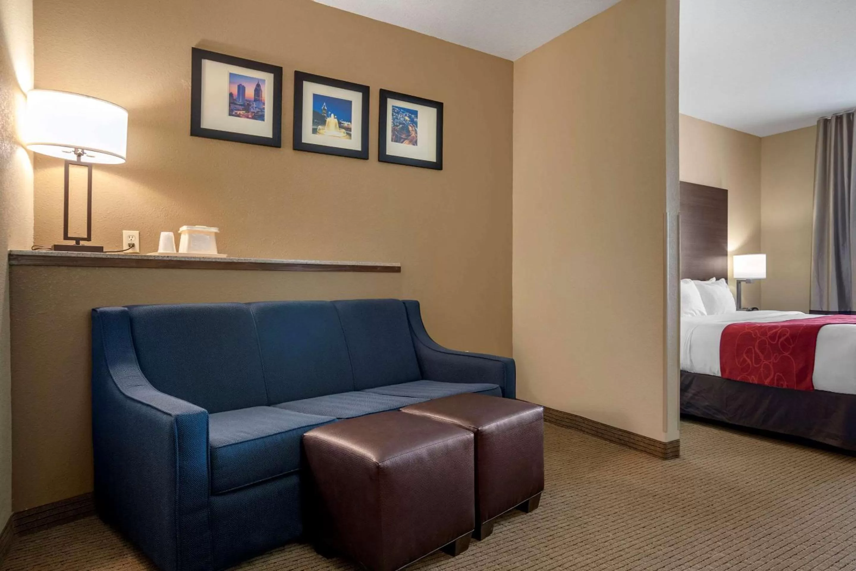 Suite with Two Double Beds - Accessible/Non-Smoking in Comfort Suites Mobile West Tillmans Corner