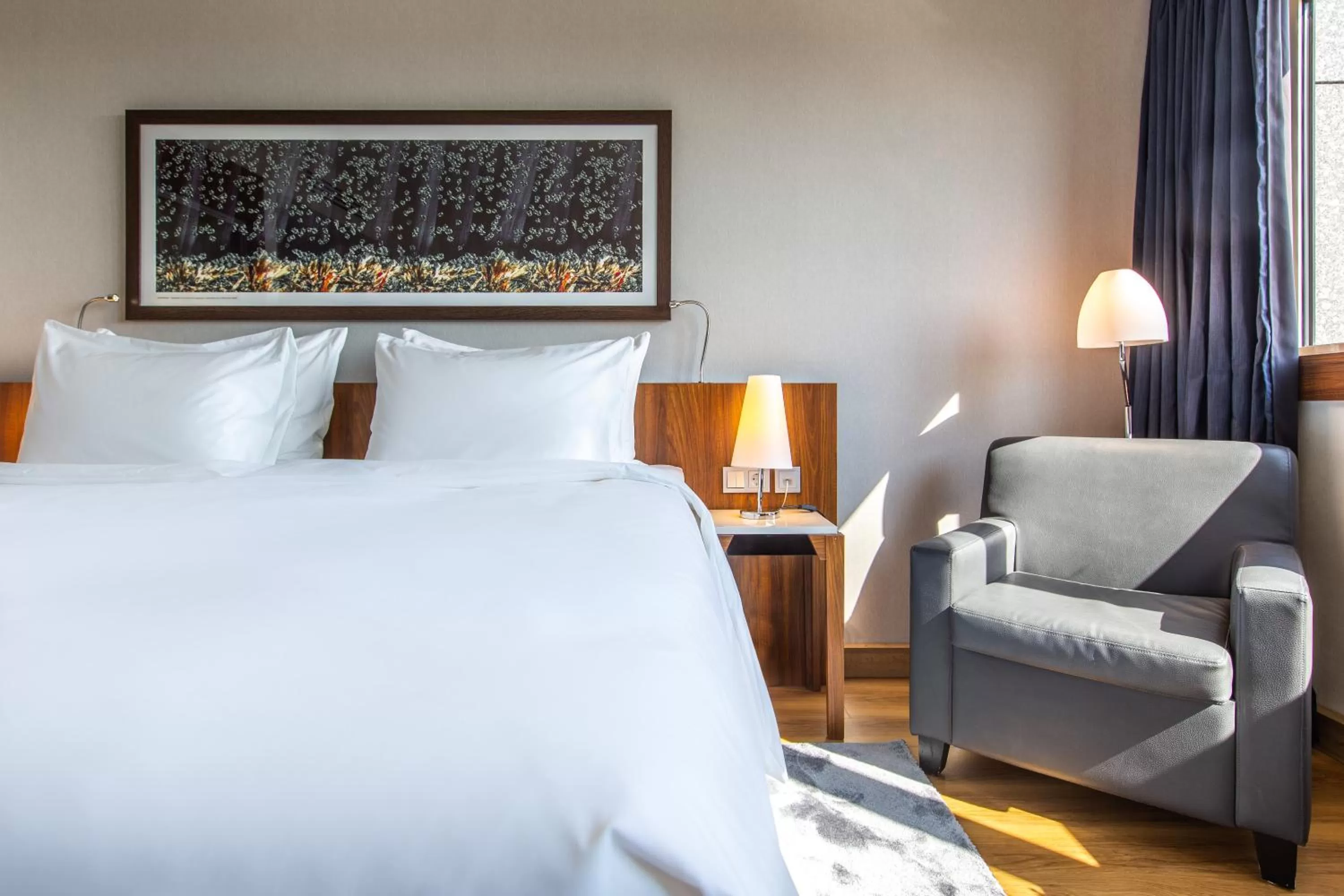 Superior Room with Panoramic View in Radisson Blu Hotel, Hamburg