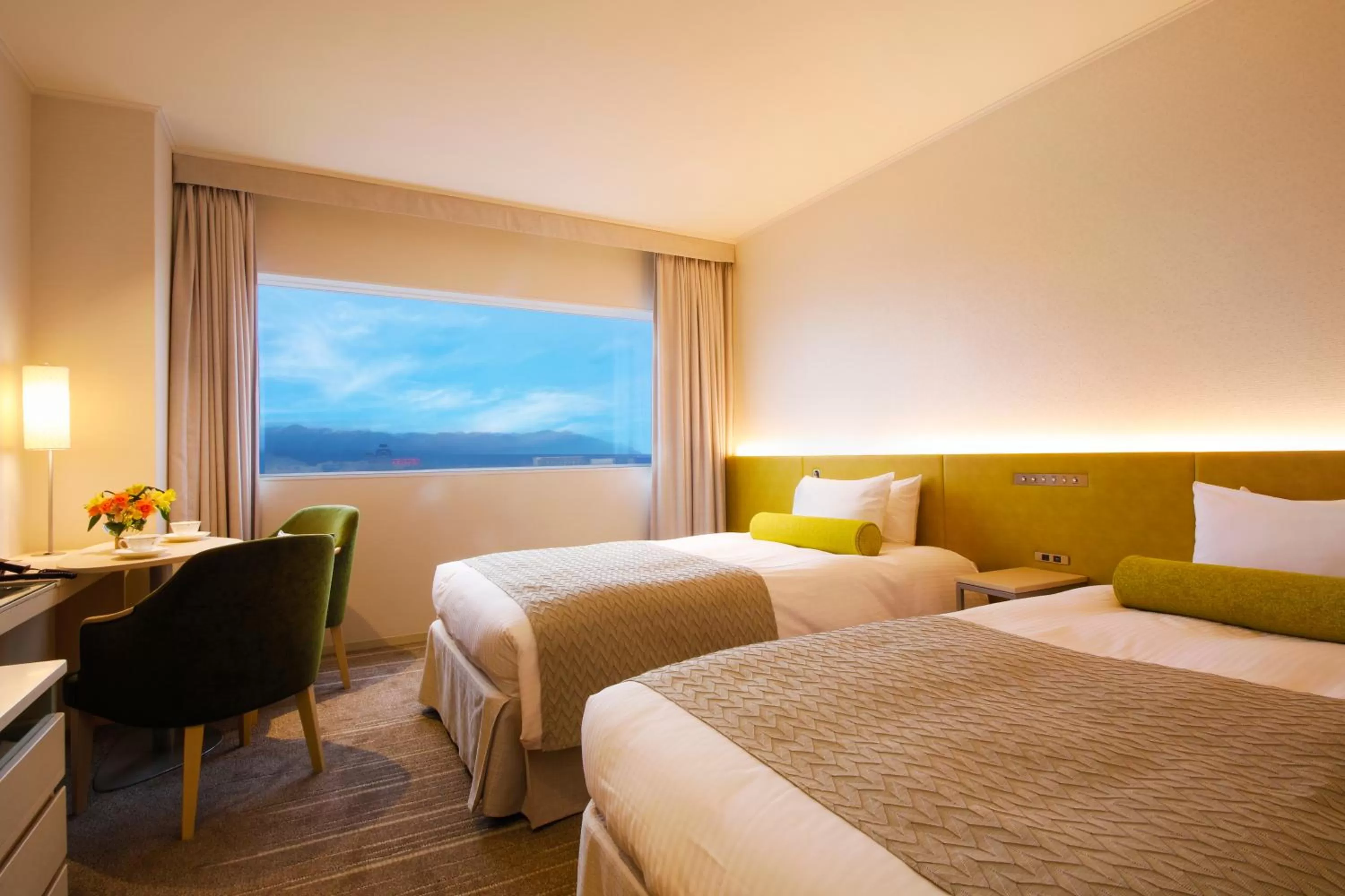 High Floor Superior Twin Room - single occupancy - Non-Smoking in Hotel Nikko Himeji