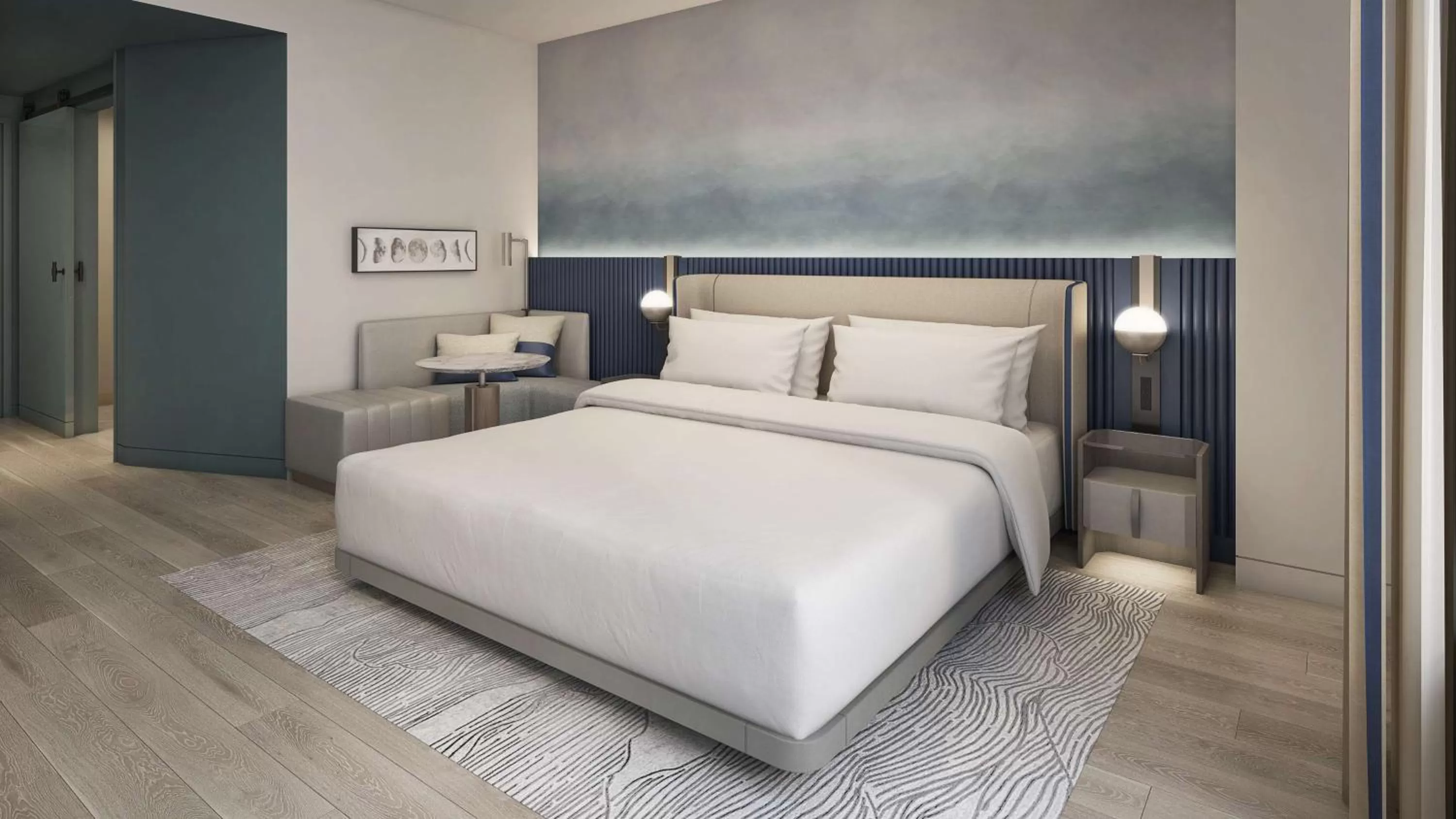 Two-Room King Suite - Hearing Access in The Morrow Washington Dc, Curio Collection By Hilton