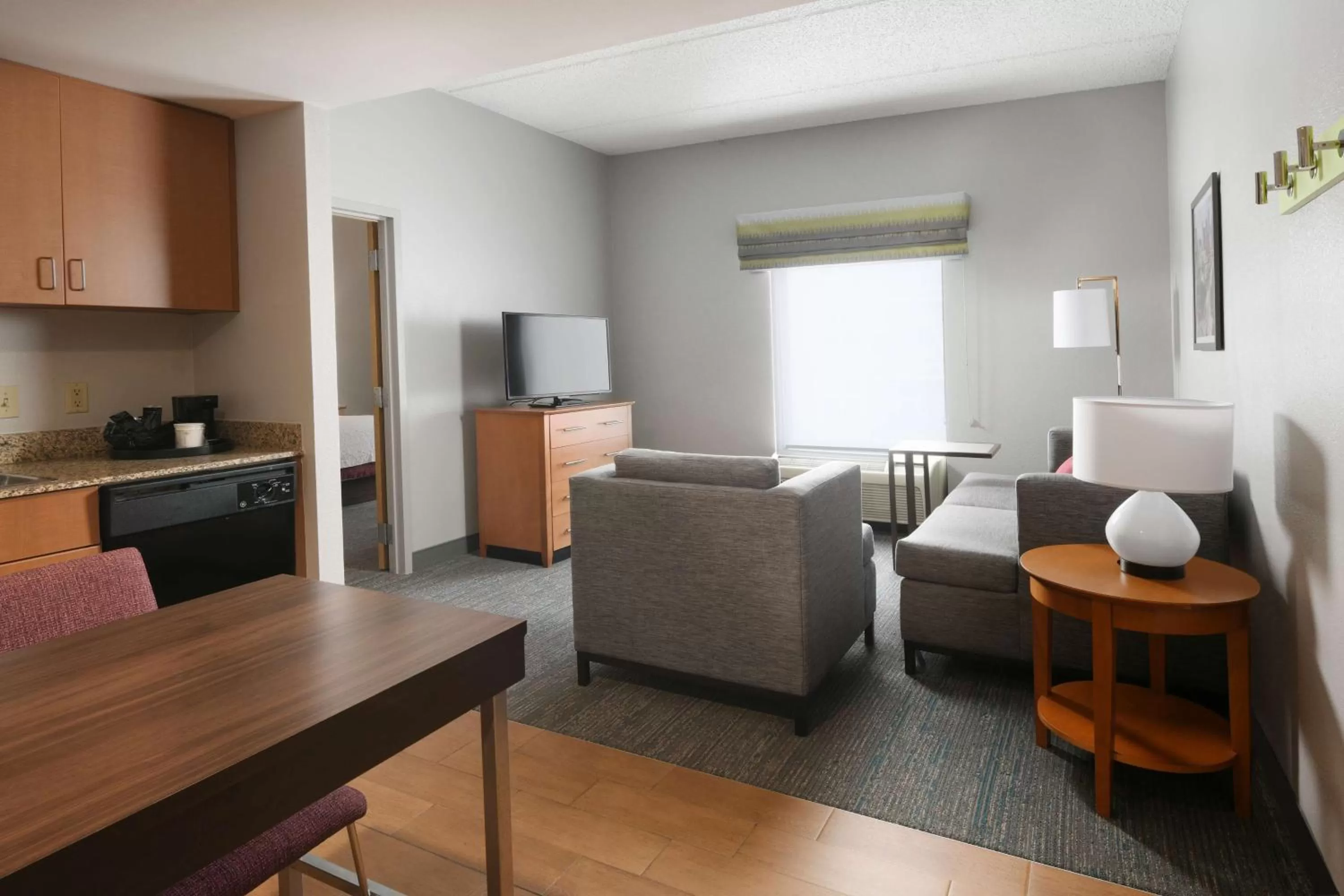 Non-Smoking King Suite with Kitchen in Hampton Inn & Suites Houston-Medical Center-NRG Park