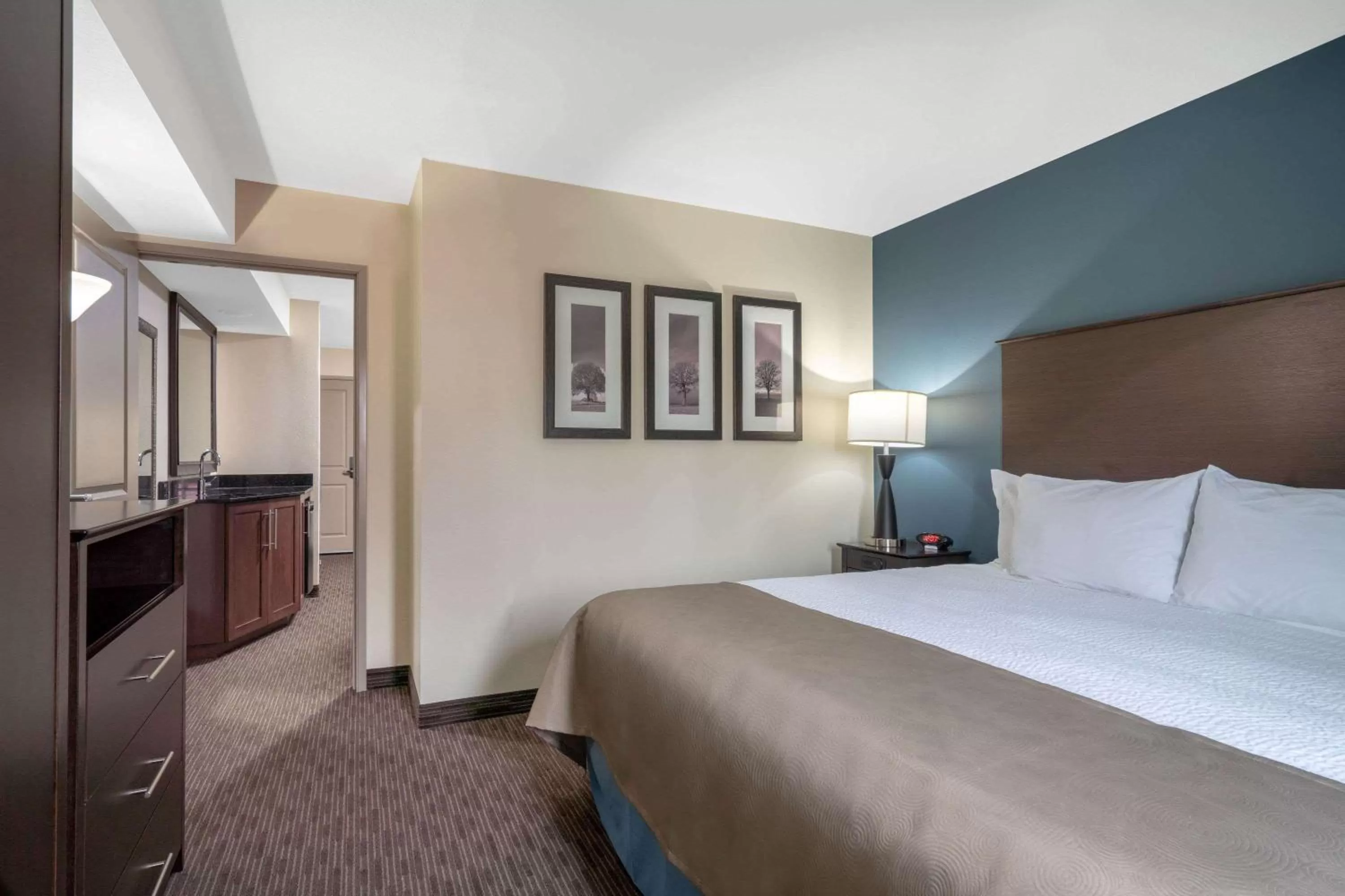 One-Bedroom King Suite with Sofa Bed - Non-Smoking in AmericInn by Wyndham Windom