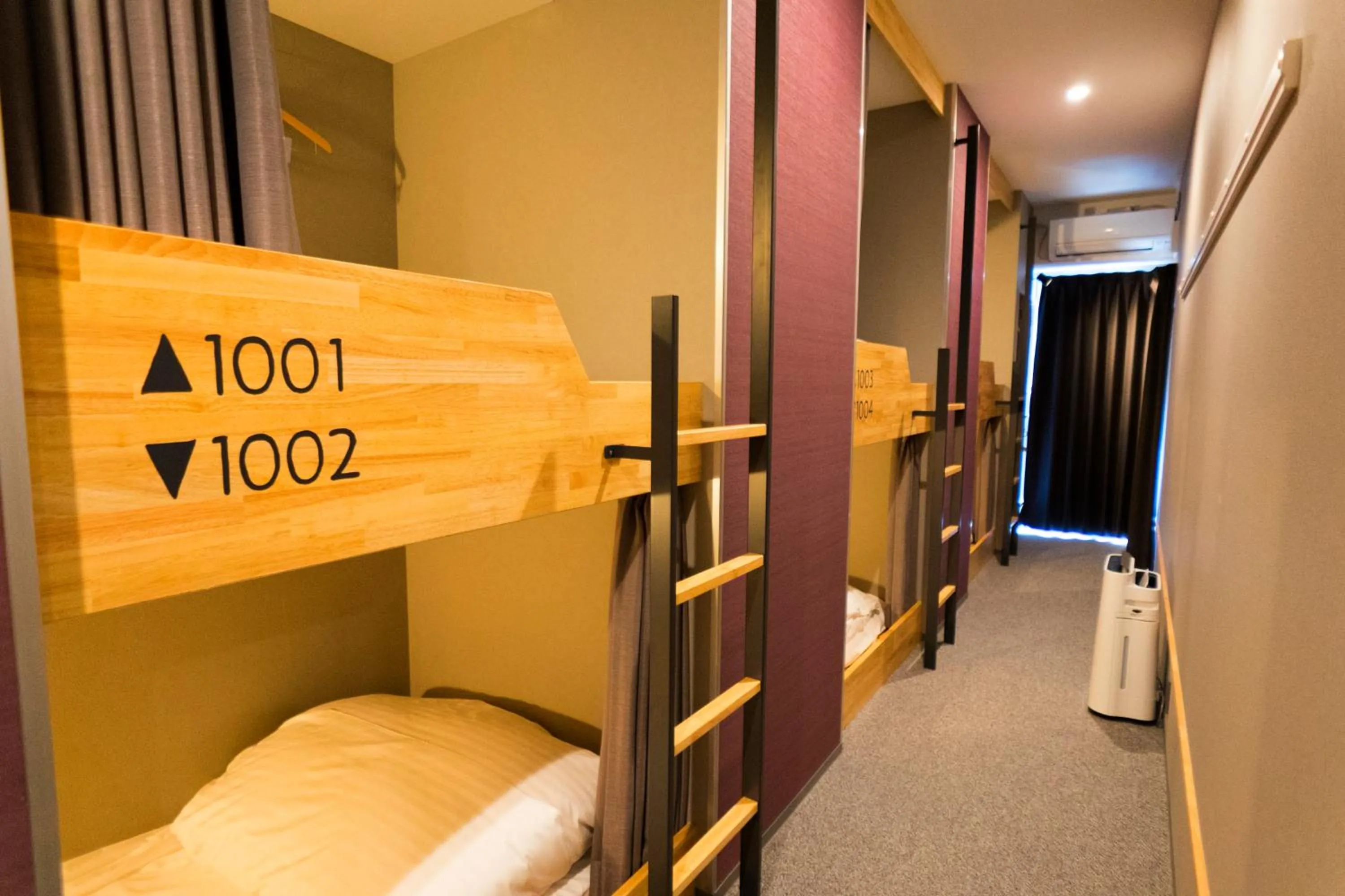 Bed in 6-Bed Mixed Dormitory Room in Imano Tokyo Ginza Hostel