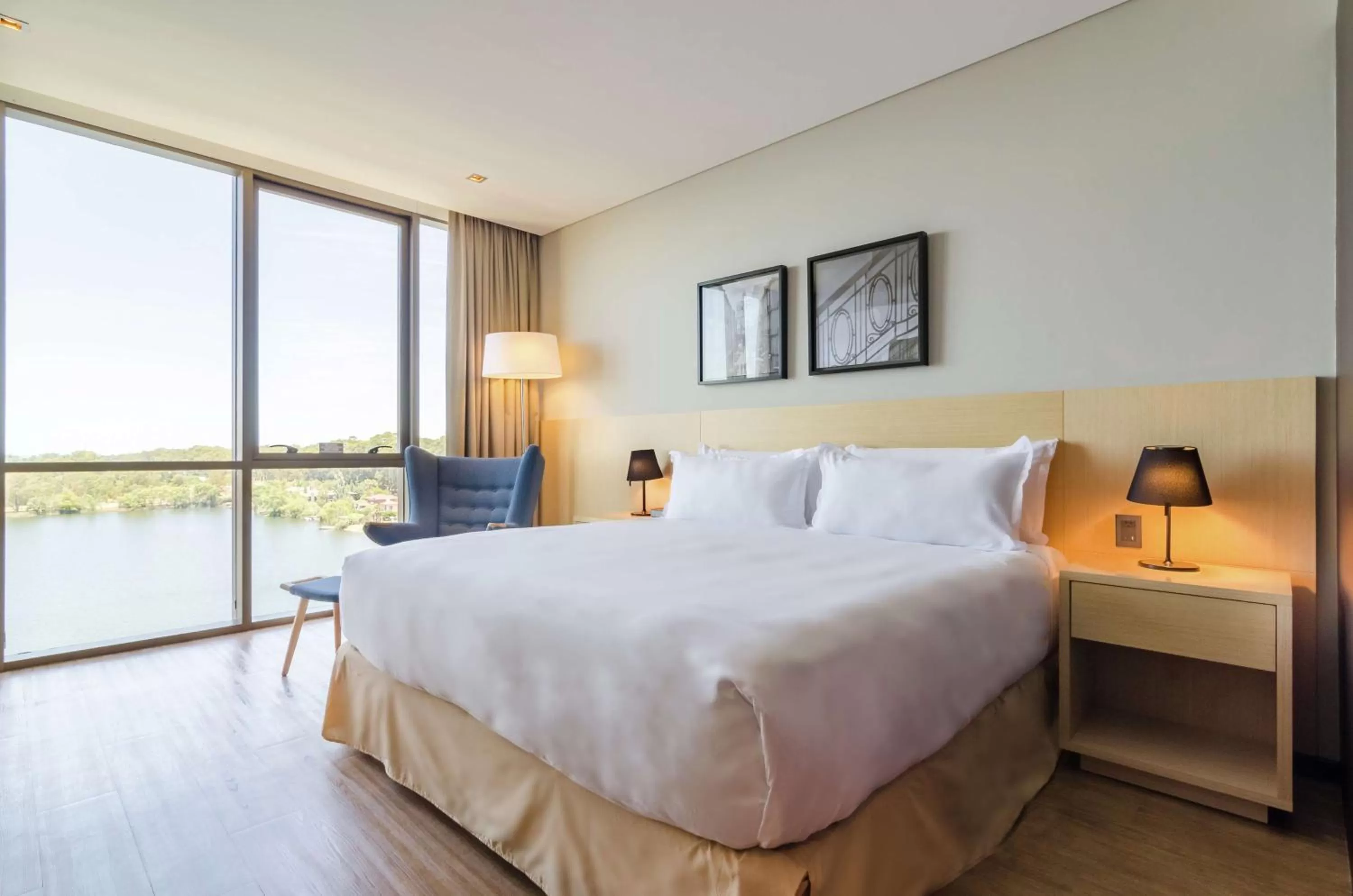 King Room with Lake View - single occupancy - Non-Smoking in Hampton By Hilton Montevideo Carrasco
