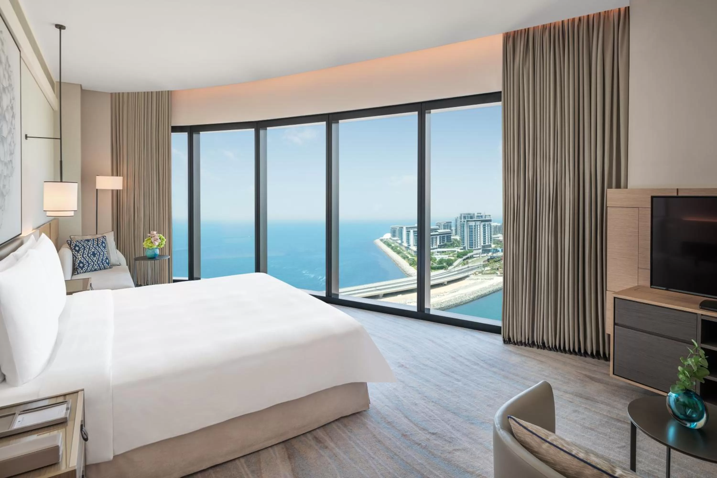 One Bedroom Sea View Suite & World's Highest Infinity Pool Access in Address Beach Resort