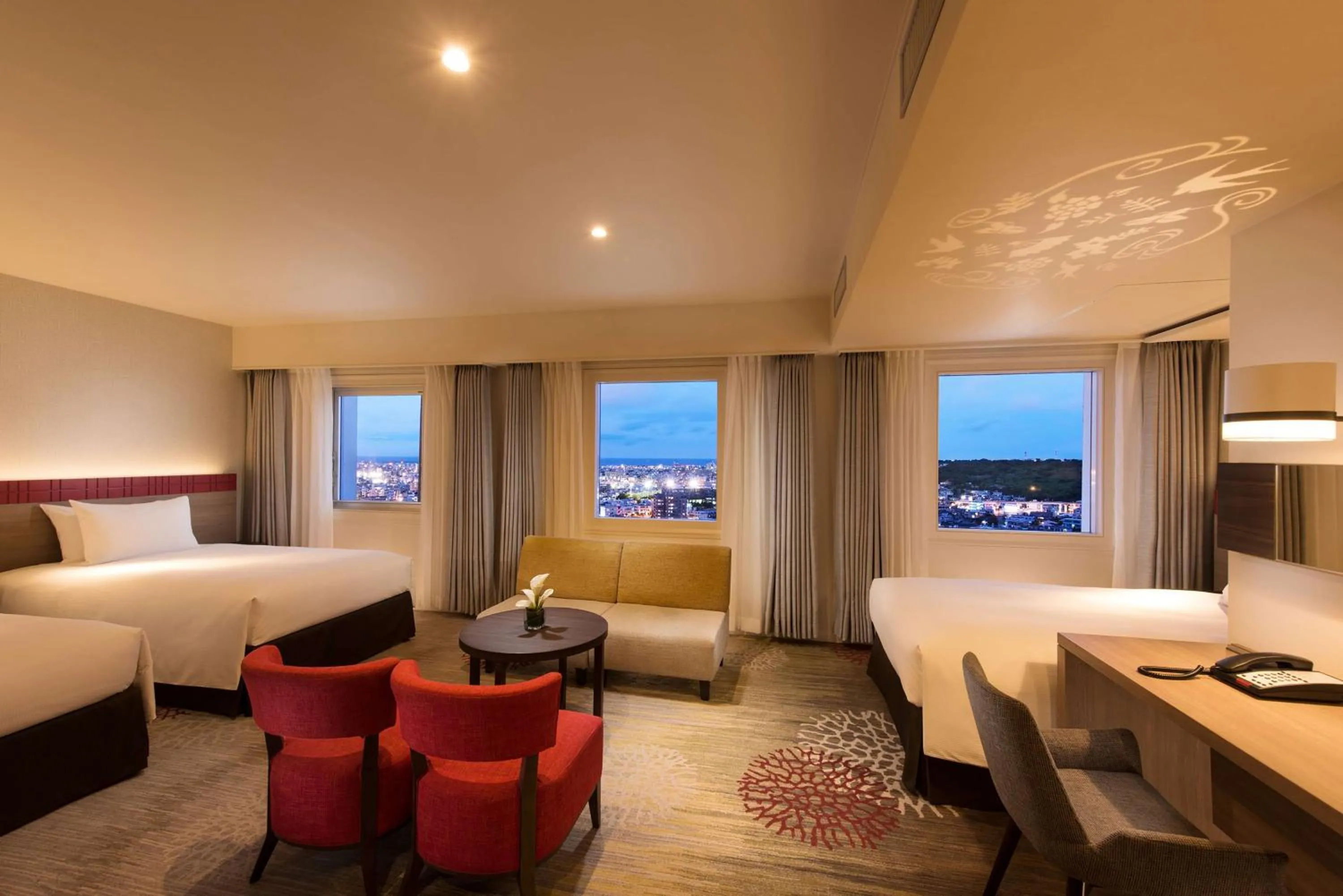 Family Twin Room in DoubleTree by Hilton Naha Shuri Castle