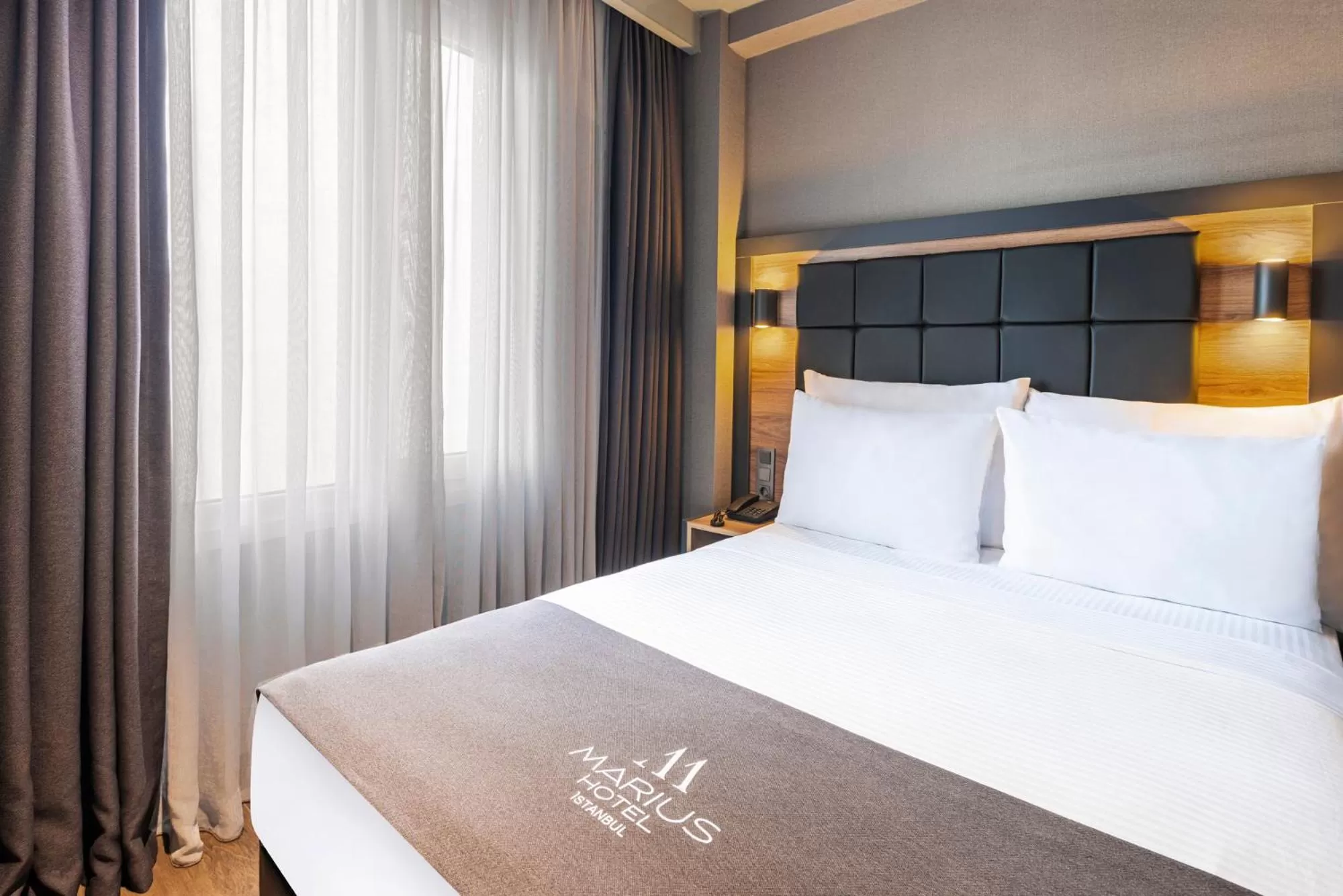 Bed in Marius Hotel
