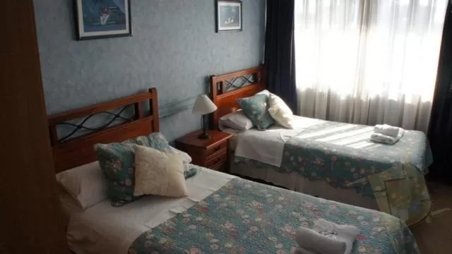 Twin Room with Private External Bathroom in Hotel Dikran