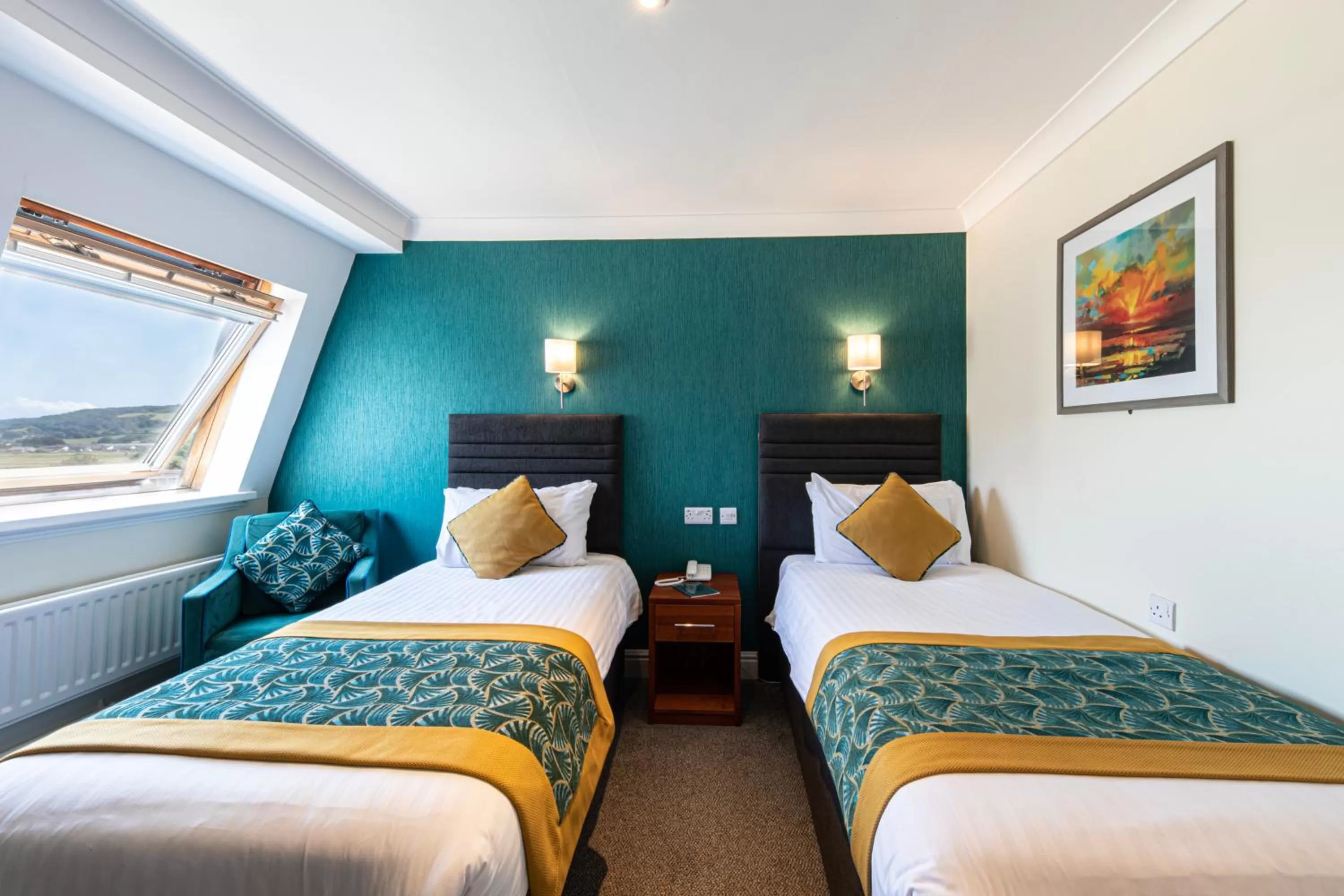 Twin Room in The Beaches Hotel and Spa