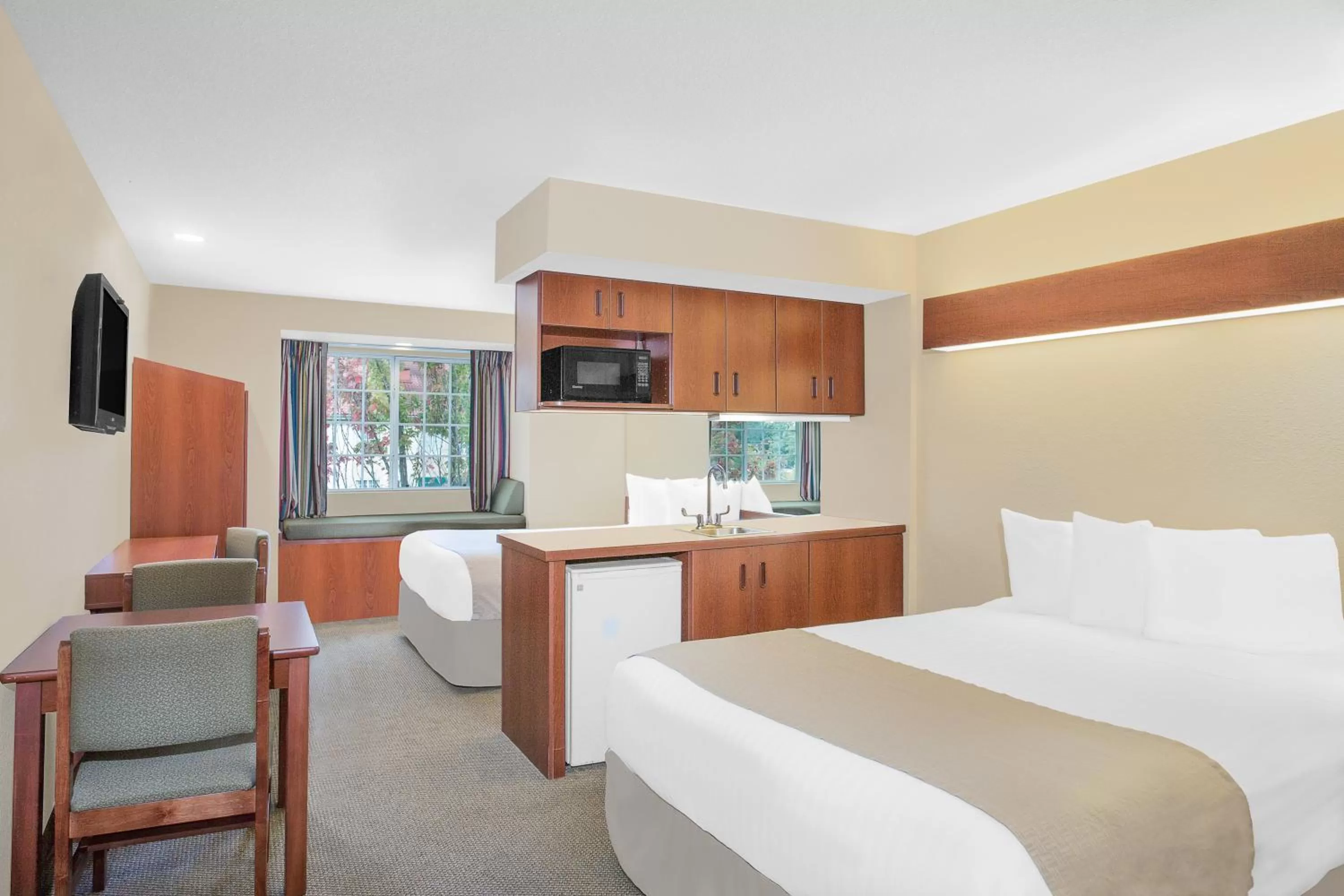 Suite with Two Queen Beds - Non-Smoking in Microtel by Wyndham Bentonville