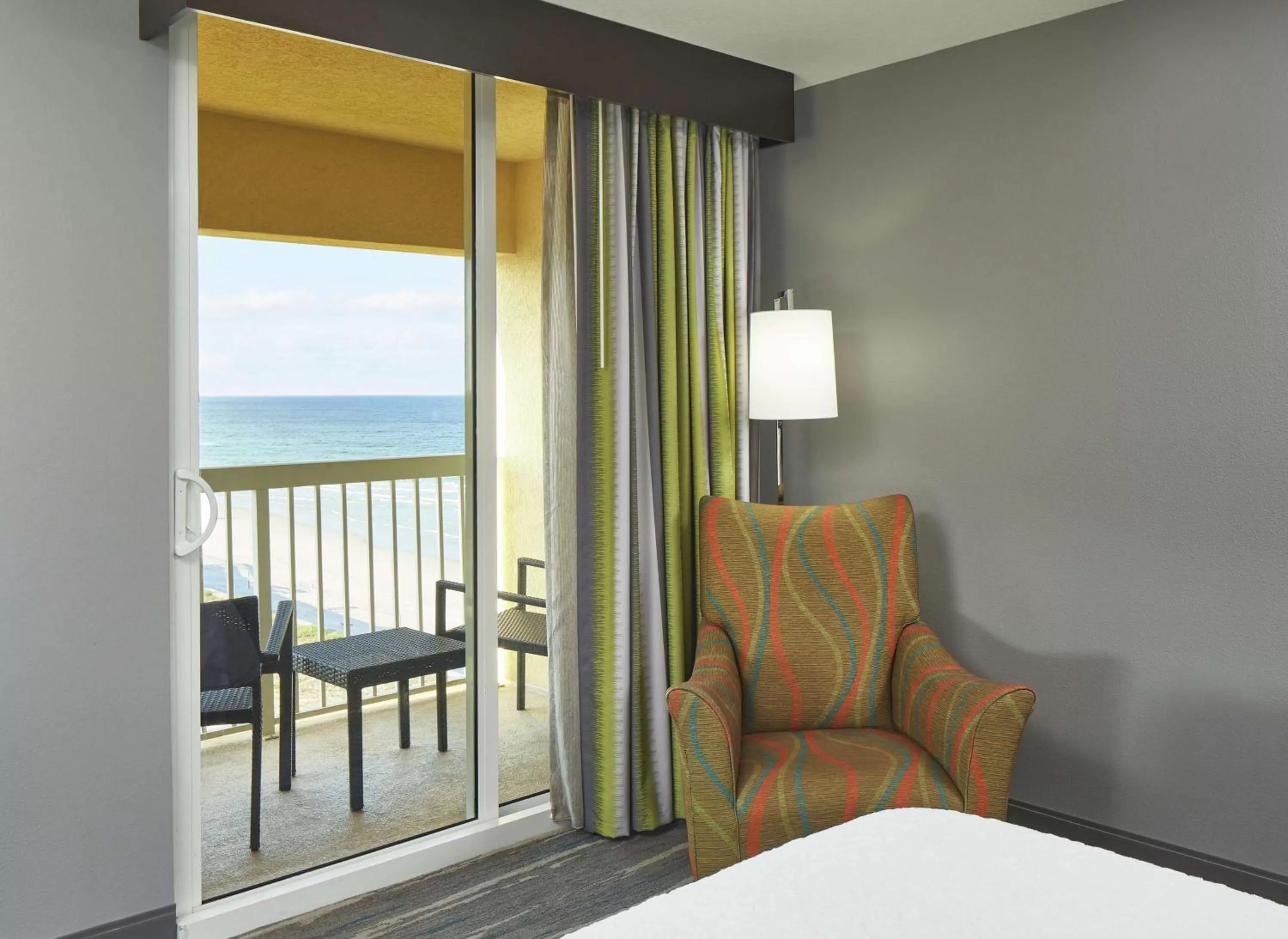 Queen Room - Partial Ocean View  in Hampton Inn Daytona Beach/Beachfront