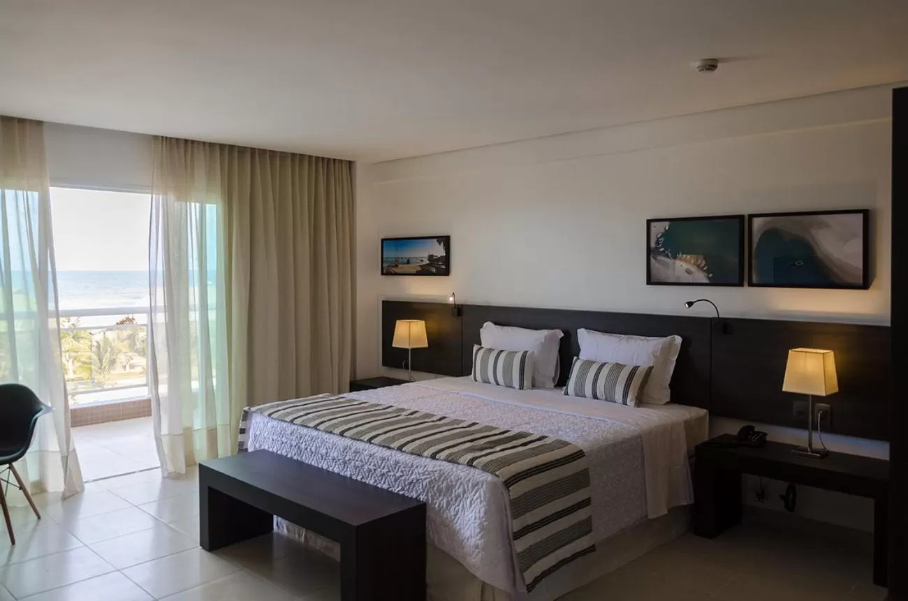 Deluxe Room with Frontal Sea View in Crocobeach Hotel