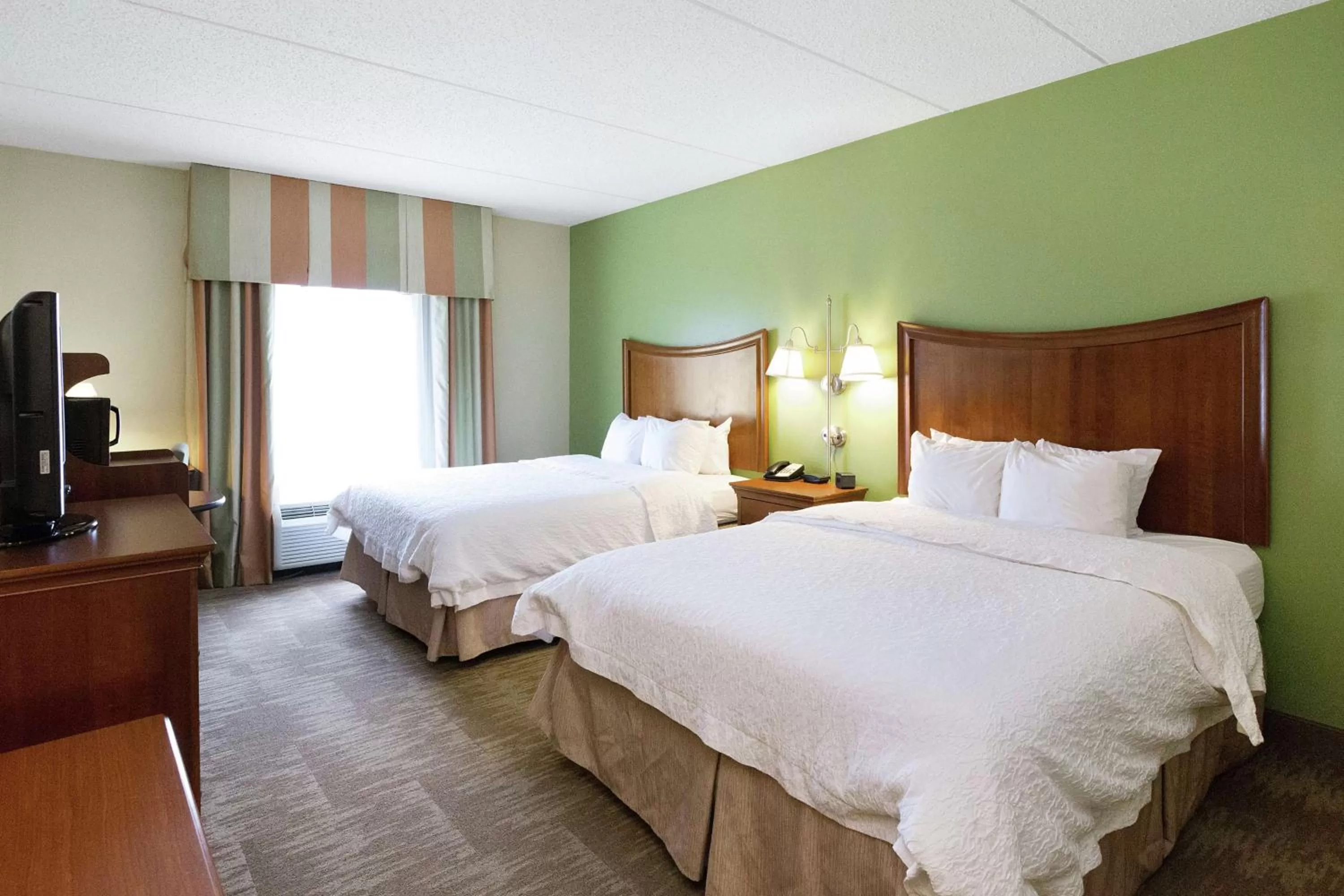 Queen Room with Two Queen Beds - Hearing Access/Non-Smoking in Hampton Inn & Suites Blairsville