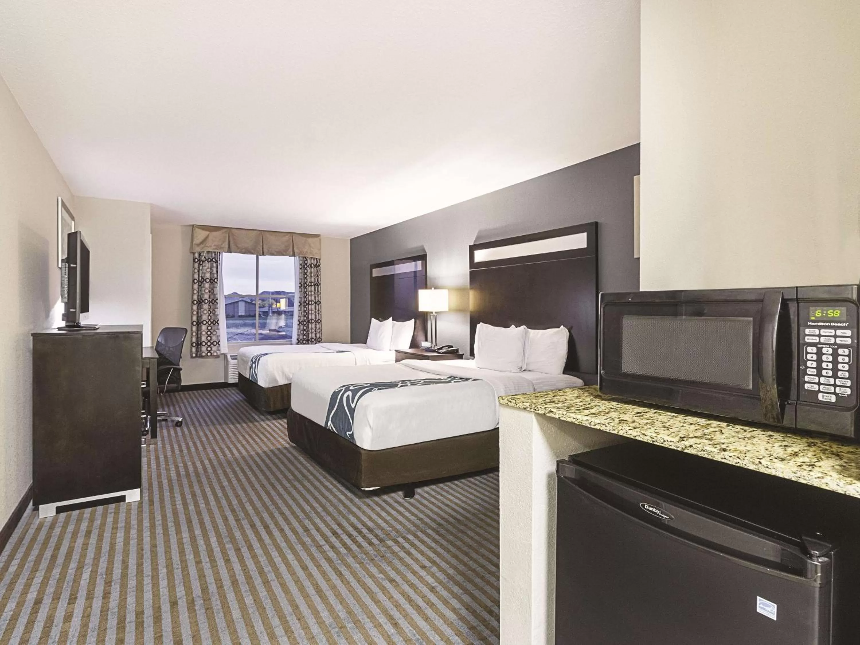 Queen Room with Two Queen Beds - Non-Smoking in La Quinta Inn & Suites Casino and Bar by Wyndham Glendive