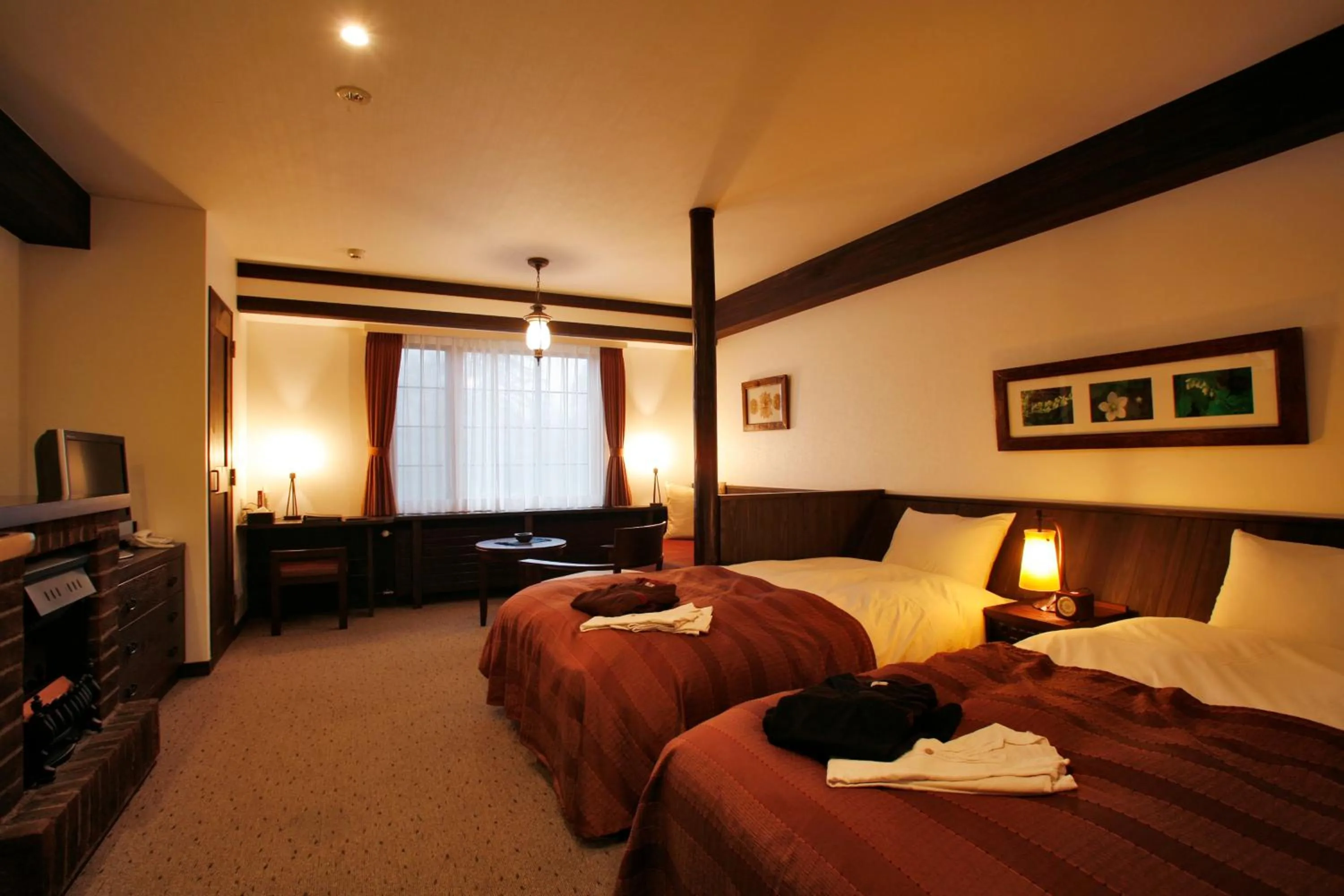 Twin Room with Extra Bed - single occupancy in La Vista Daisetsuzan