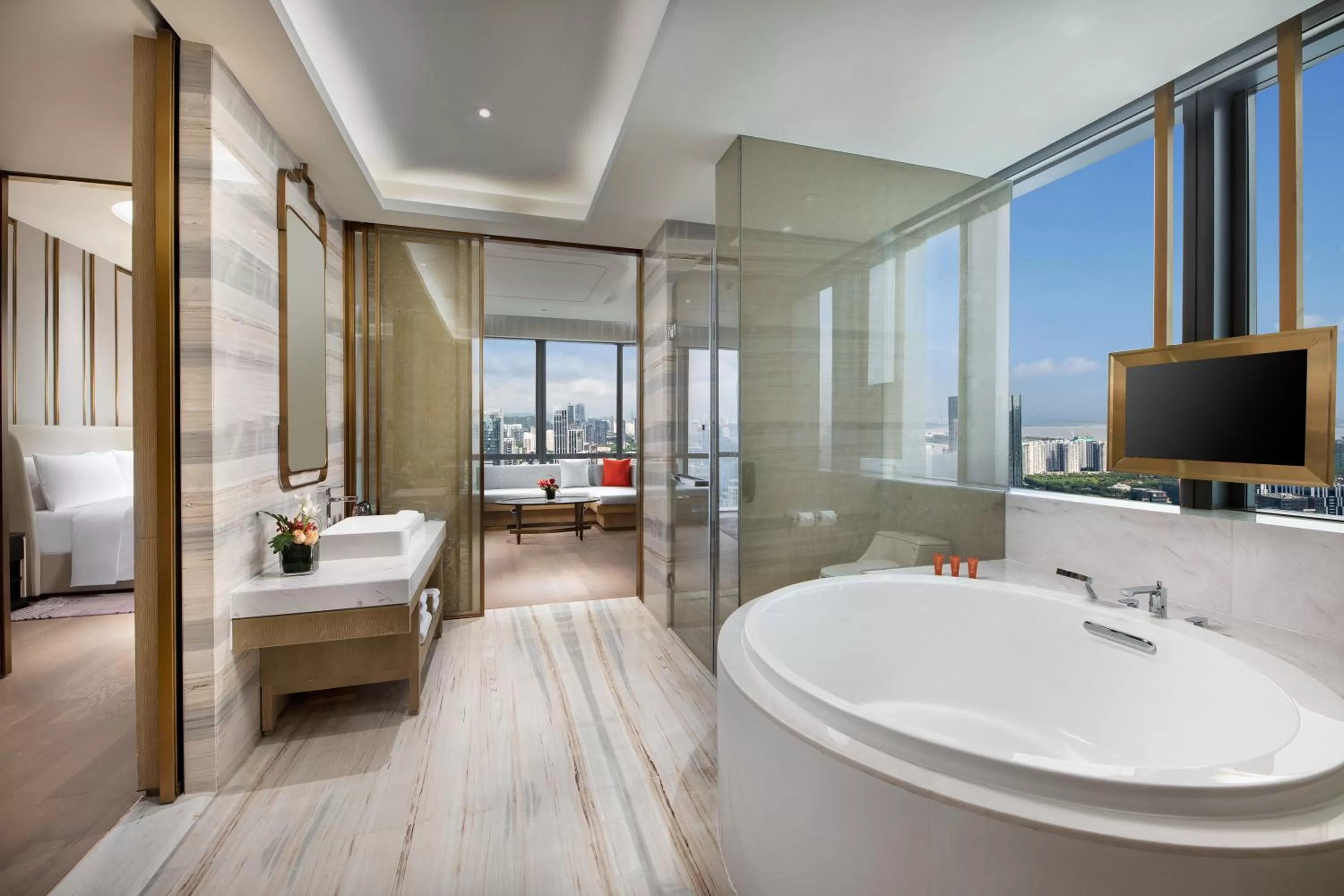 Presidential Suite with Lounge Access in Crowne Plaza Shenzhen Nanshan by IHG
