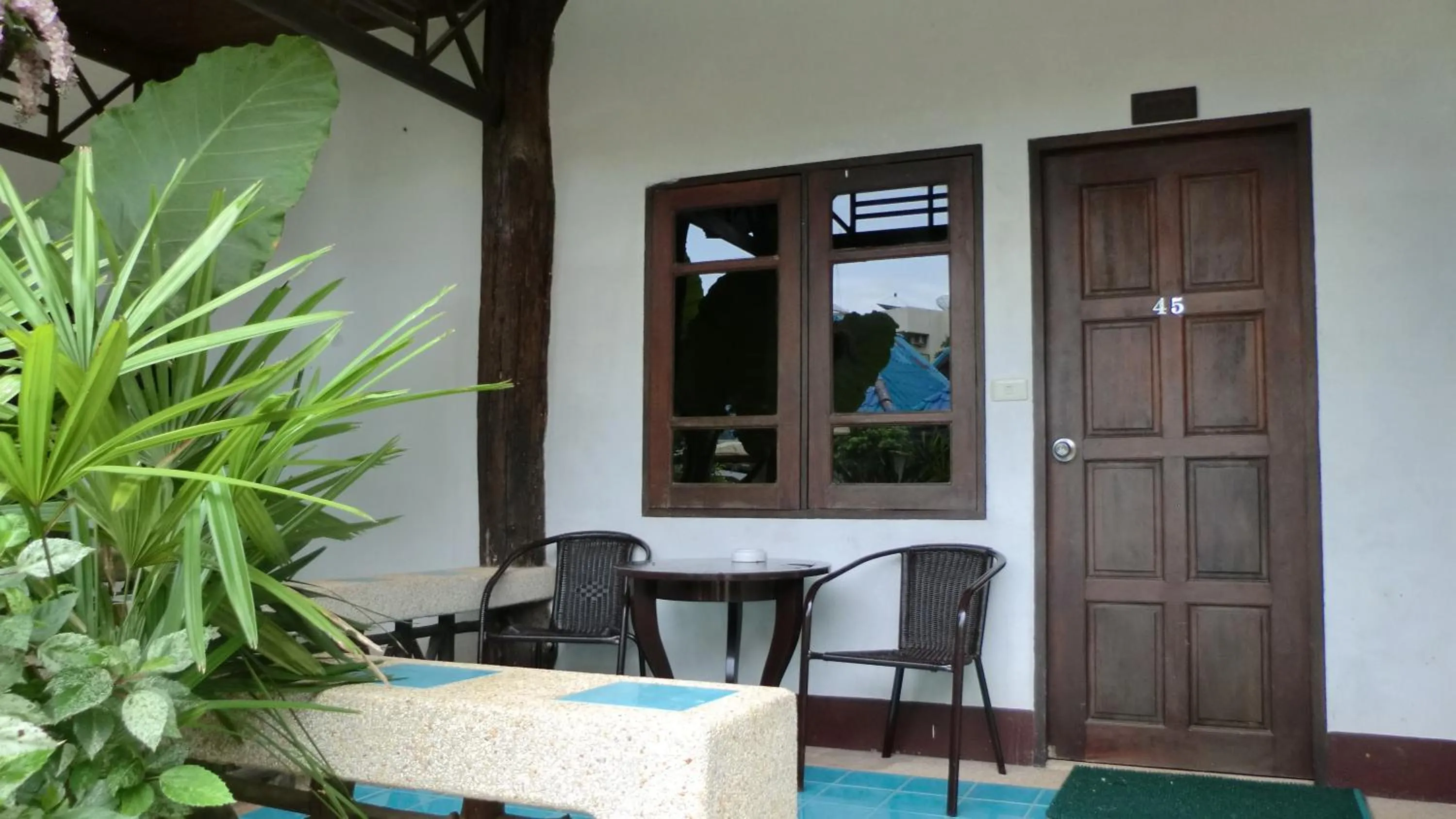Patio in The Krabi Forest Homestay