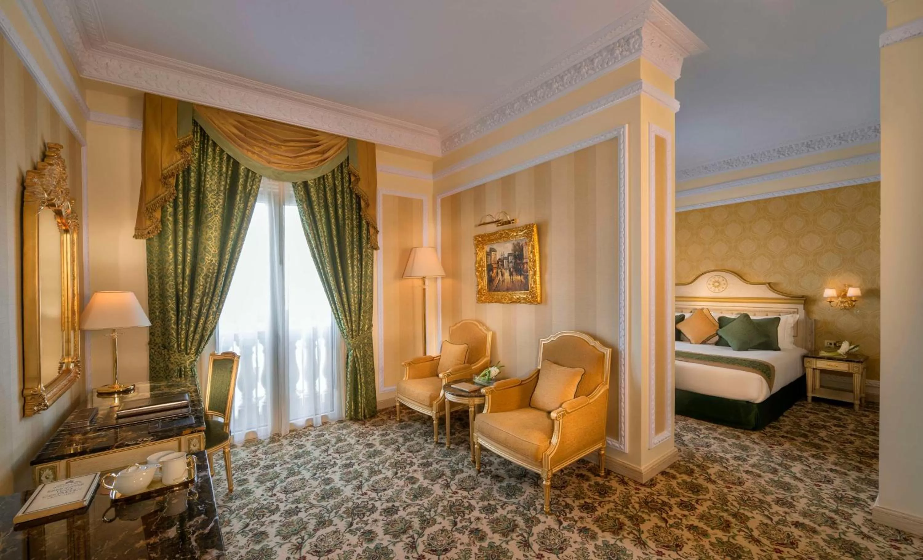 Executive Junior King Suite in Royal Rose Abu Dhabi, a Curio Collection by Hilton Affiliated Hotel