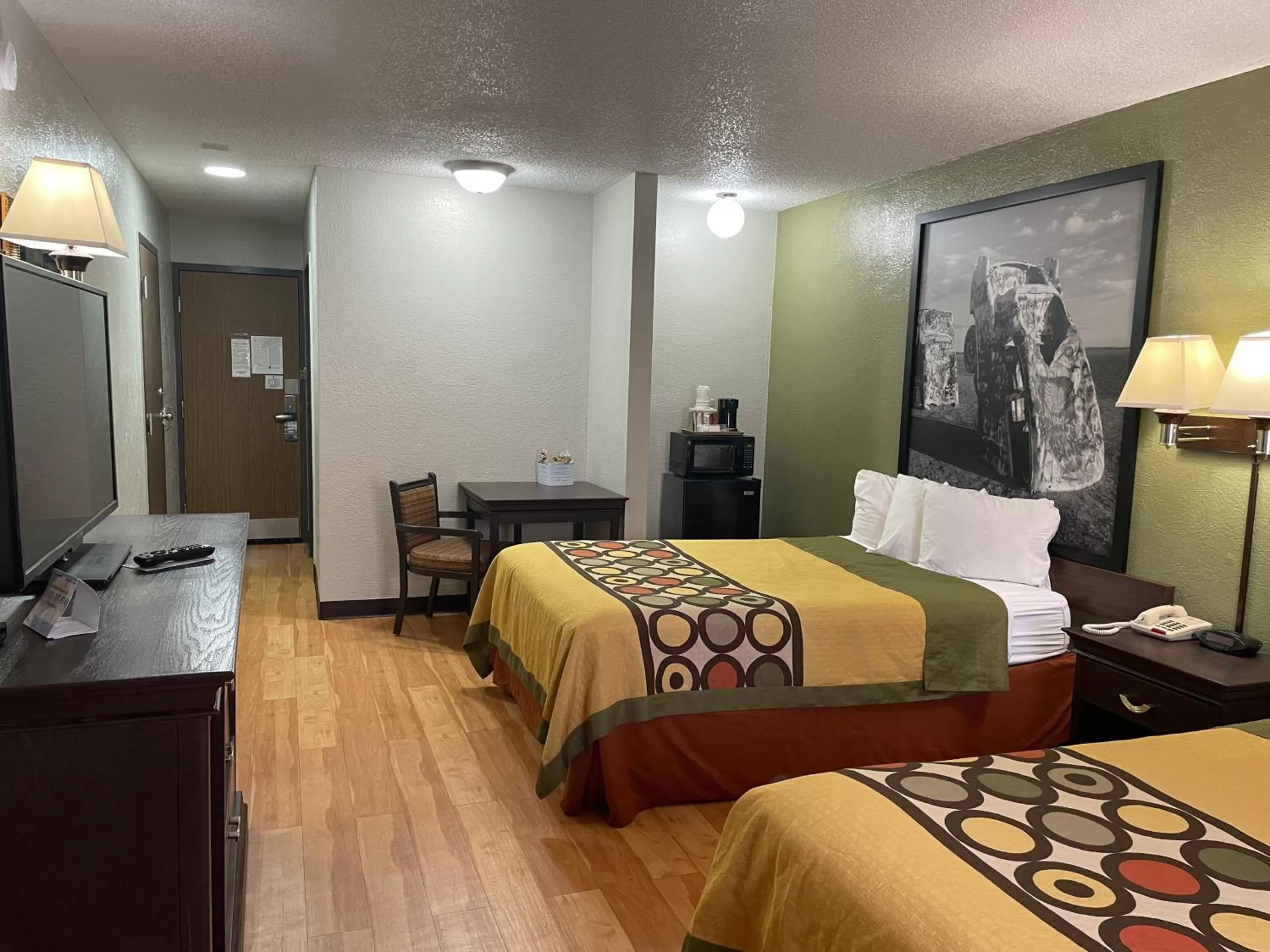 Double Room with Two Double Beds - Non-Smoking in Super 8 by Wyndham Amarillo Central TX