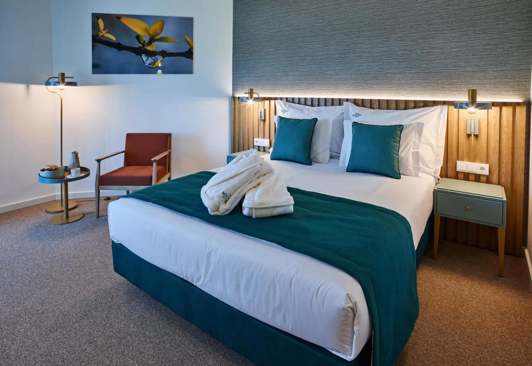 Superior Double or Twin Room with Terrace in Rochavau Hotel