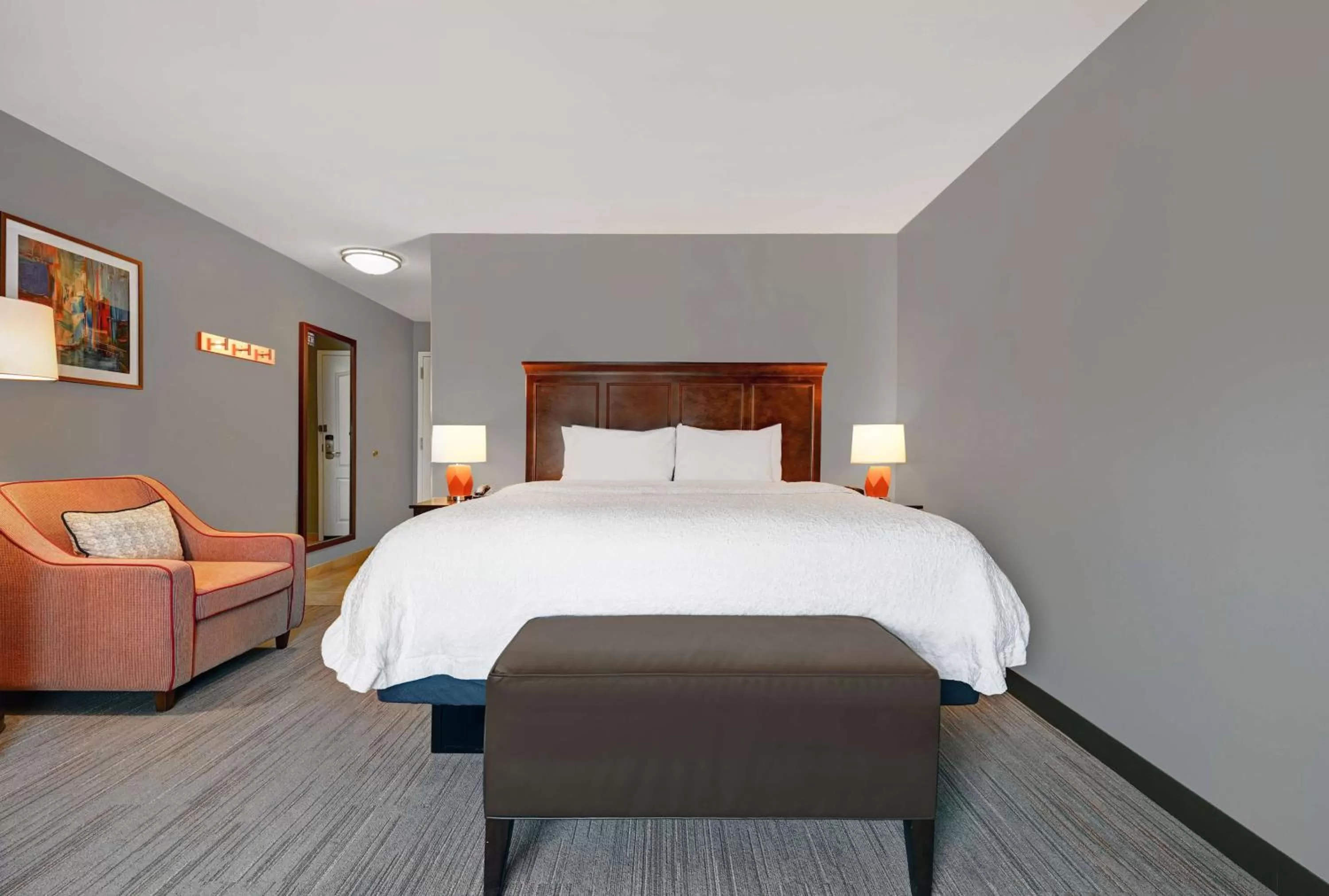 King Room with Shower - Non-Smoking in Hampton Inn Farmington