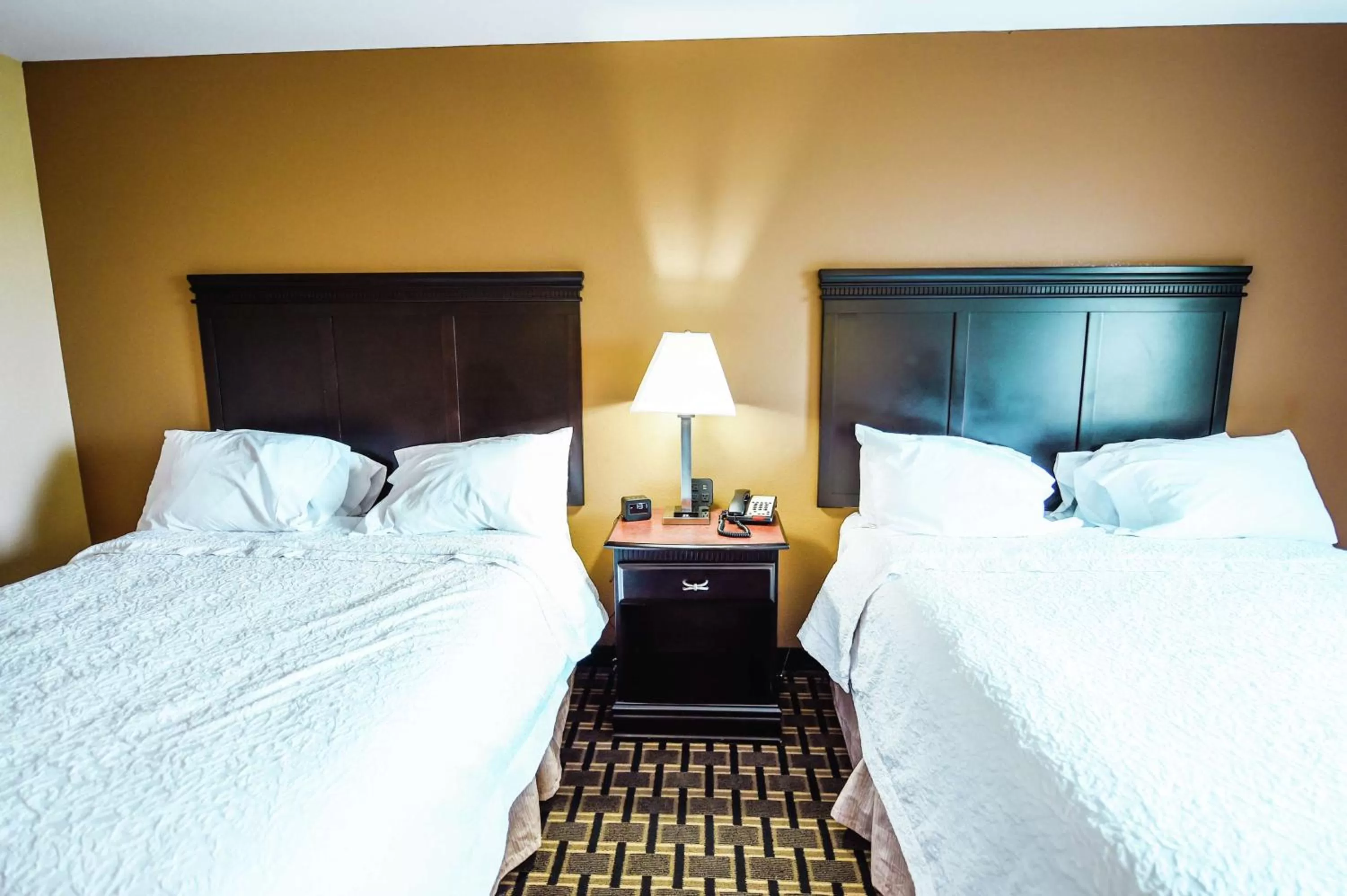 Double Room with Two Queen Beds and Bath Tub - Mobility/Hearing Accessible - Non-Smoking in Hampton Inn & Suites Pine Bluff