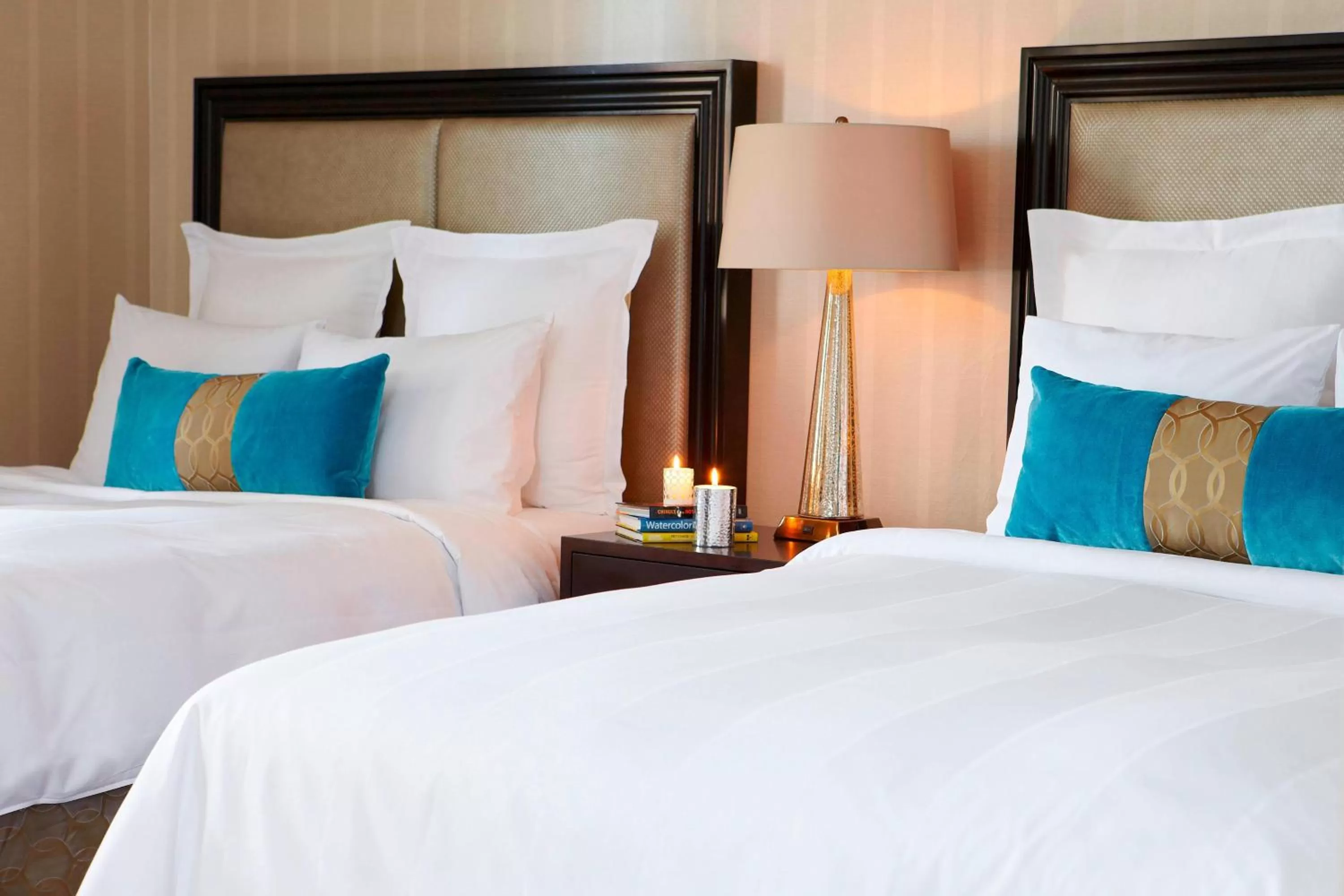 Deluxe Room with Two Queen Beds overlooking the Public Square in Renaissance Cleveland Hotel