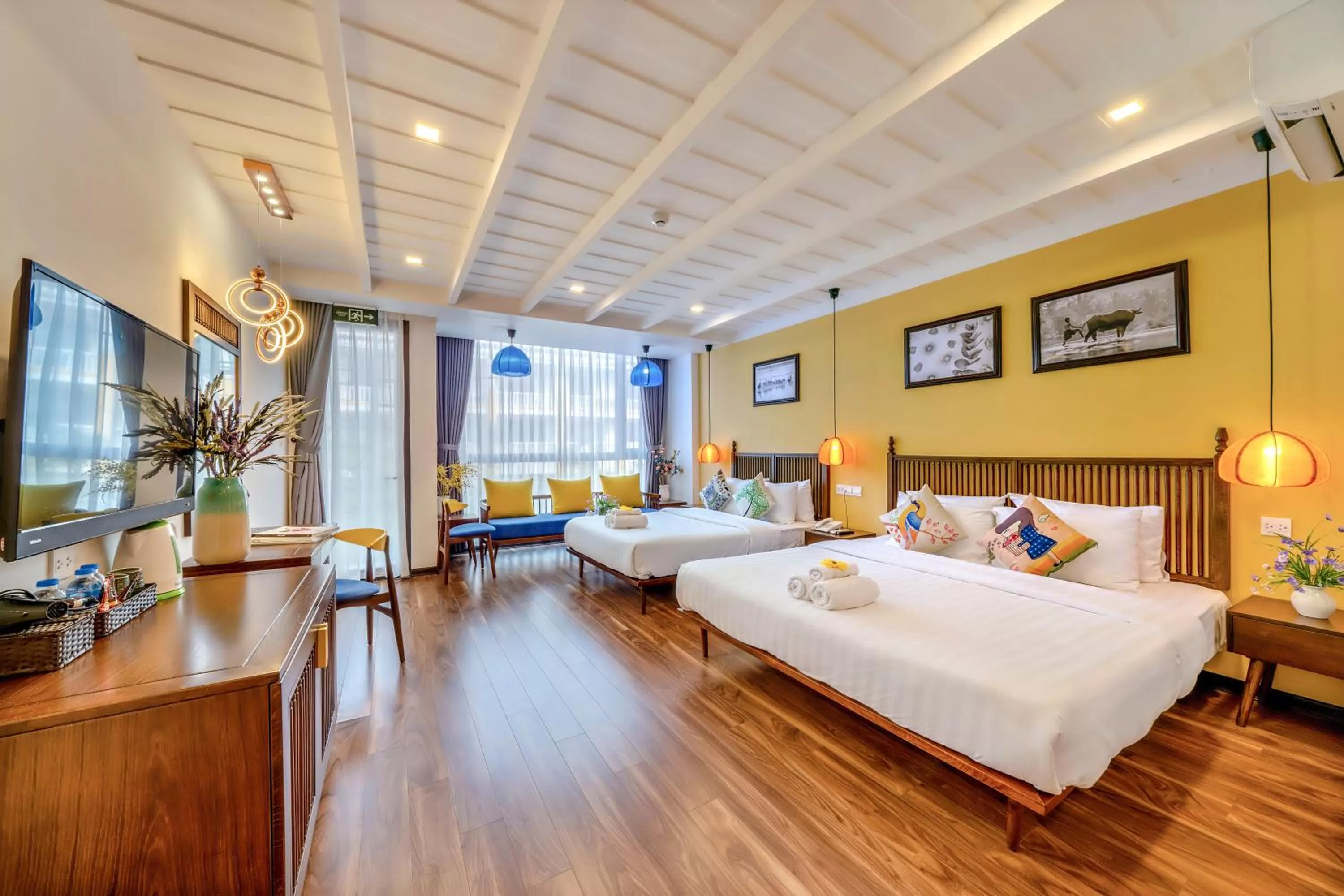 Deluxe Family Room in Son Trang Hotel Hoi An