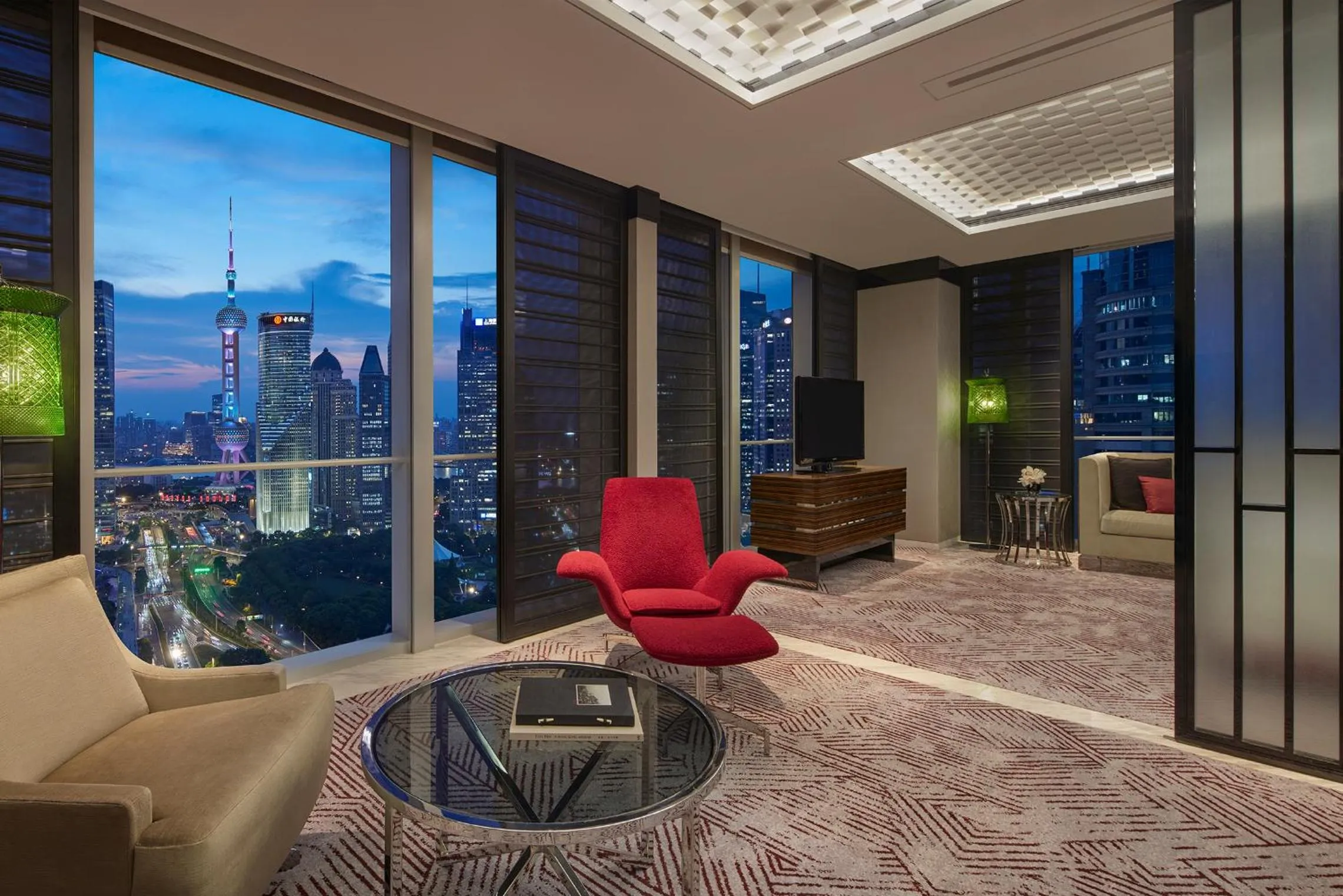 Regent King Suite with River View in Regent Shanghai Pudong