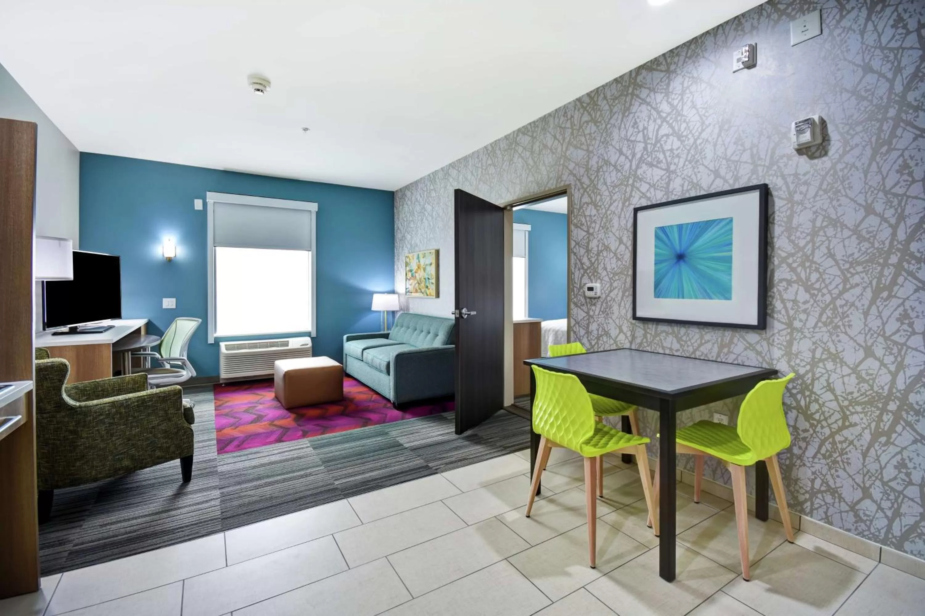 King Suite - Hearing Accessible/Non-Smoking in Home2 Suites By Hilton Fort Worth Fossil Creek
