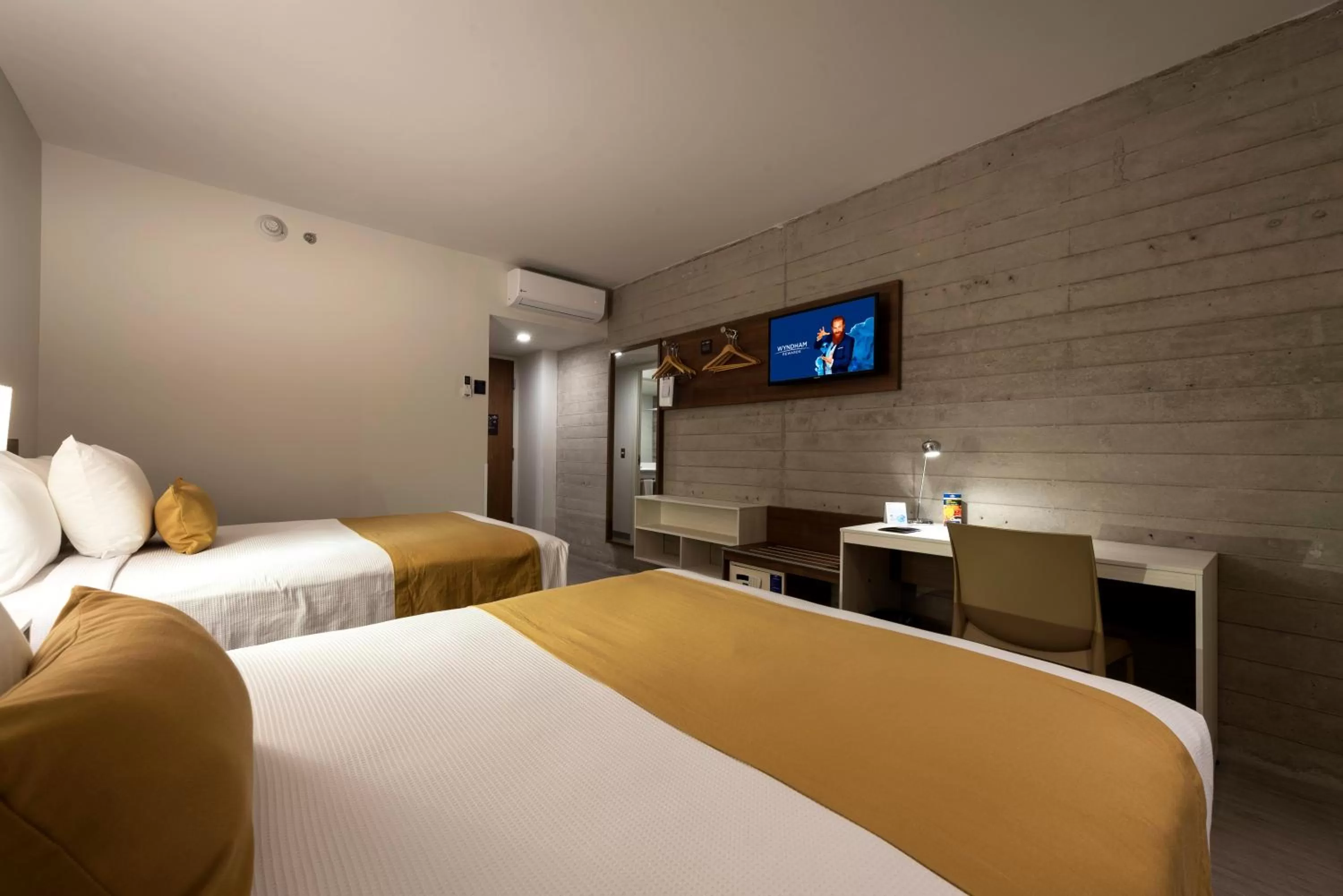 Double Room with Two Double Beds - Mobility Access/Non-Smoking in Microtel Inn & Suites by Wyndham Irapuato