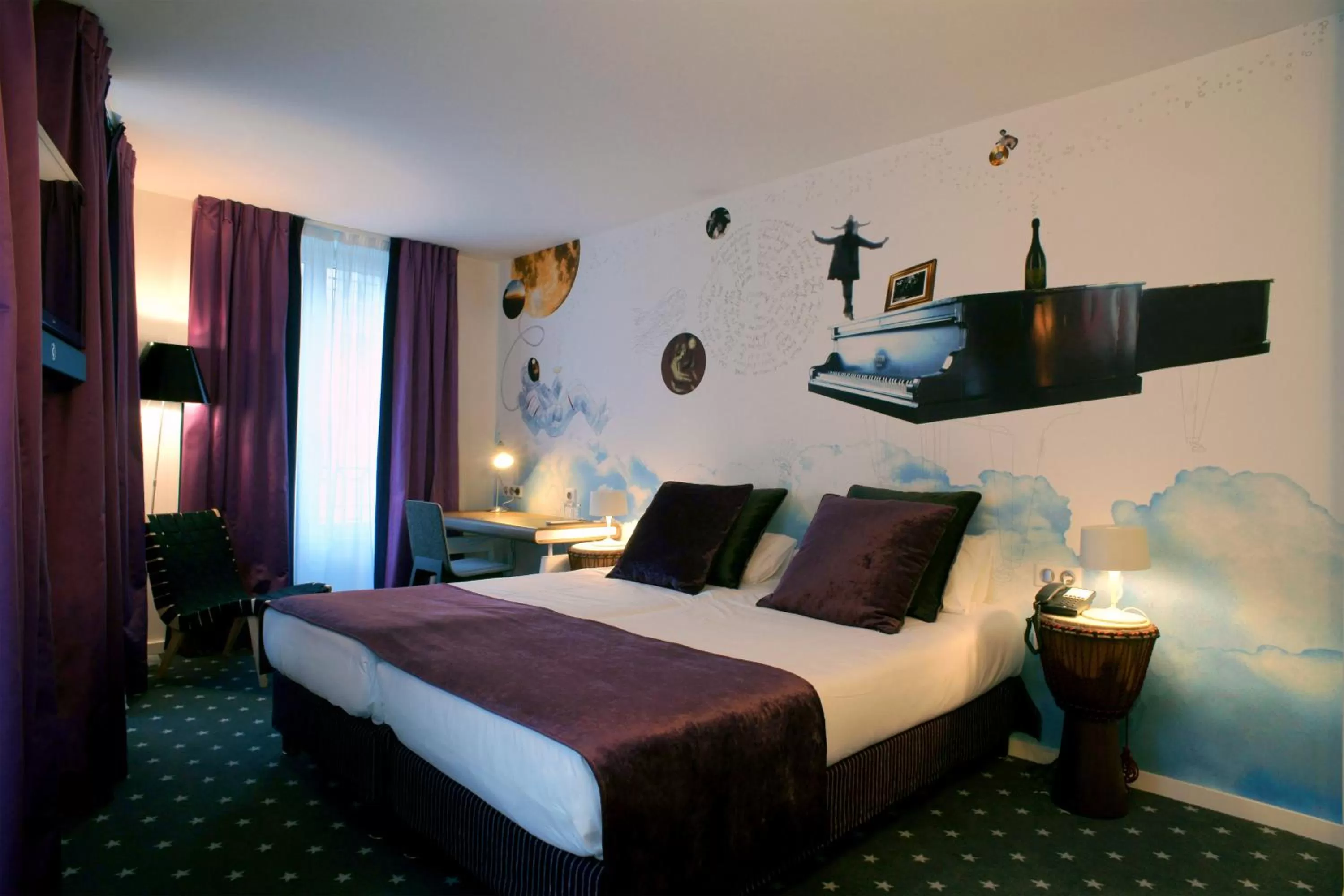 Superior Double or Twin Room in Hôtel du Triangle d'Or