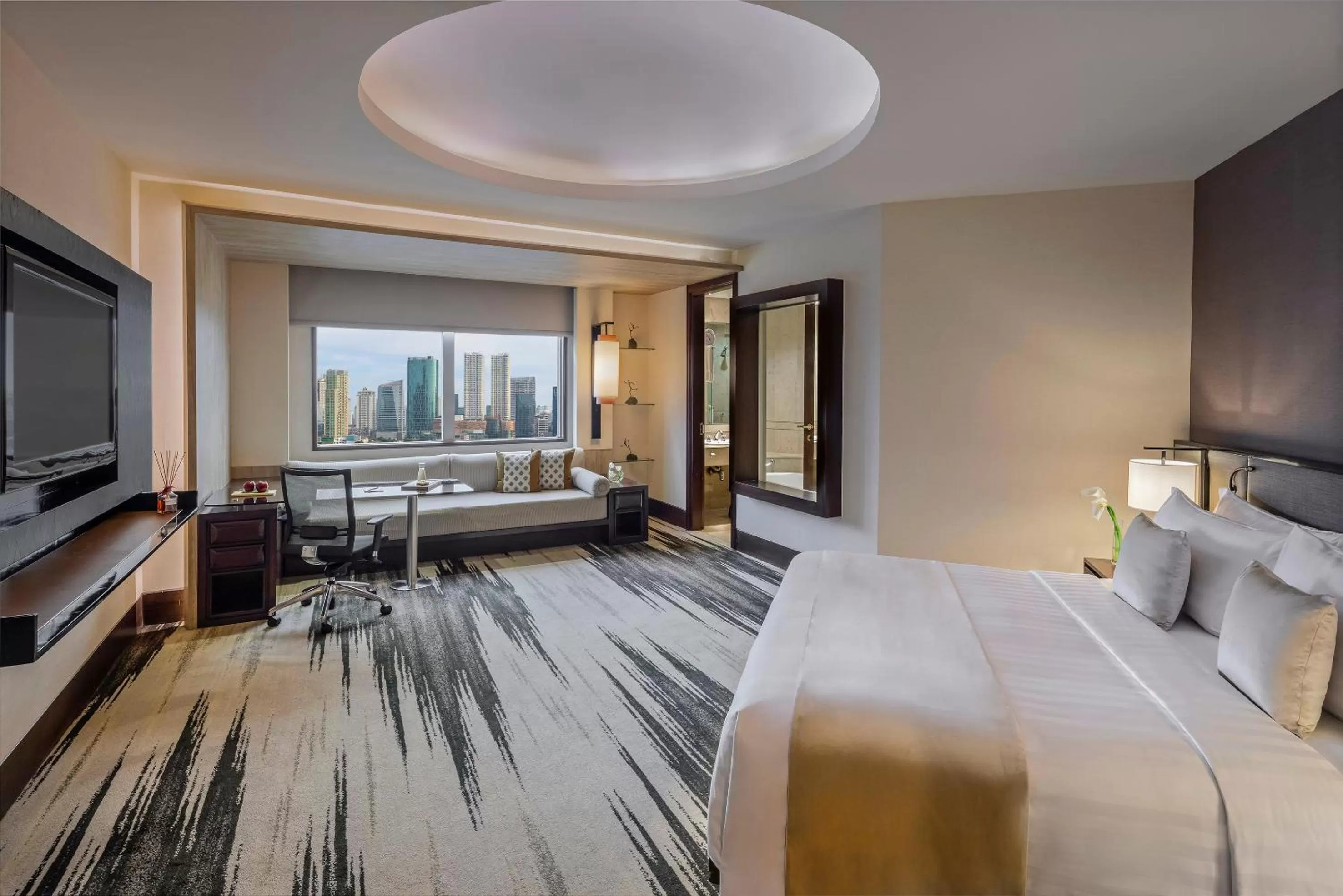 Red Level 2 Bedroom Interconnecting Suite in Gran Melia Jakarta
