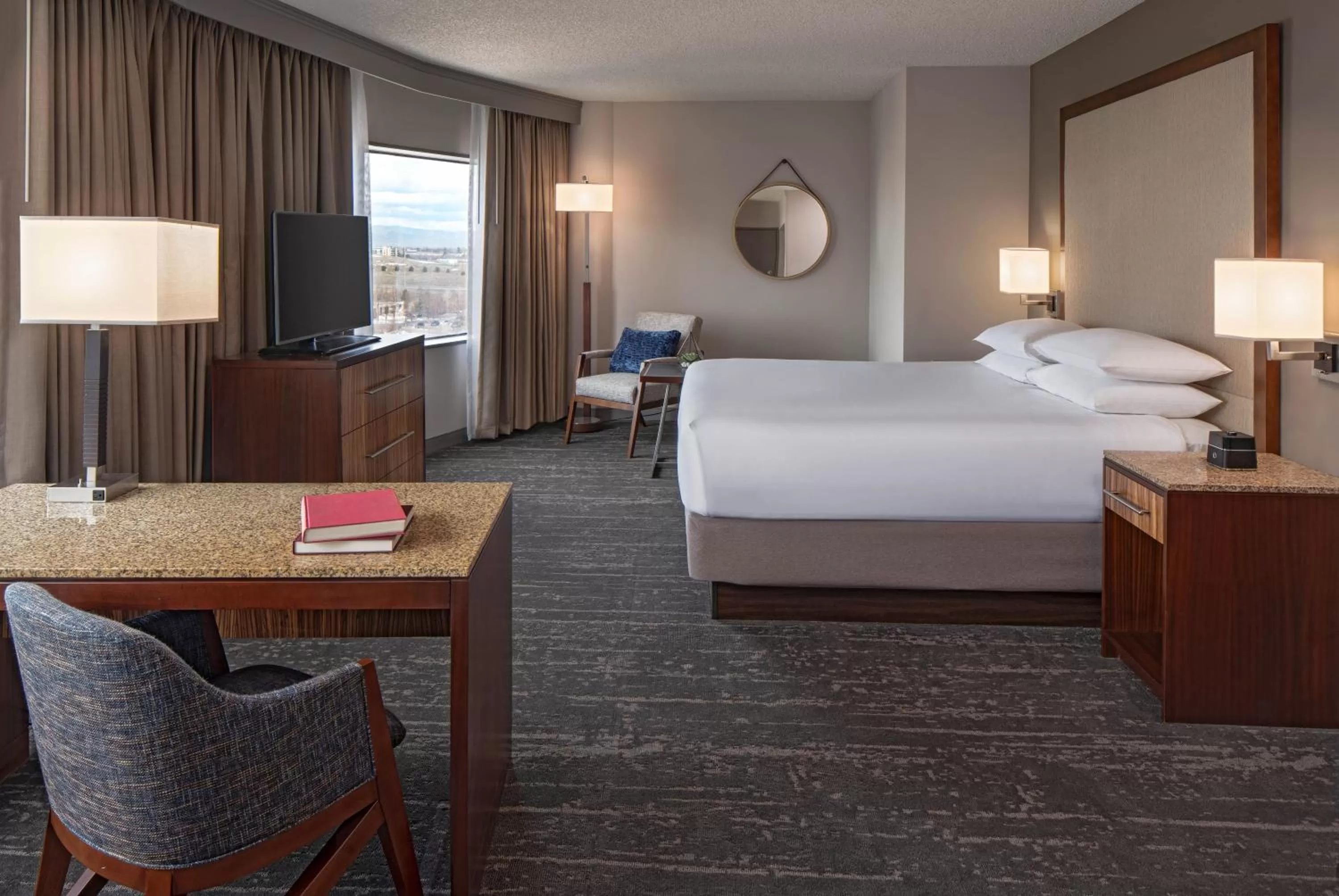 King Room with Accessible Shower - Disability Access in Hyatt Regency Denver Tech Center