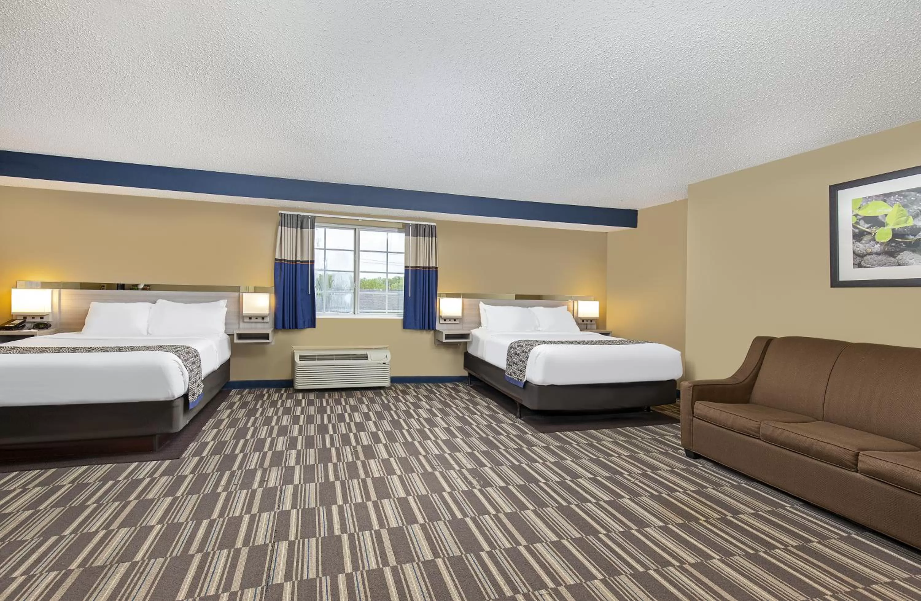 Family Suite with Two Queen Beds and Sofa Bed - Non-Smoking in Microtel Inn & Suites by Wyndham Dry Ridge