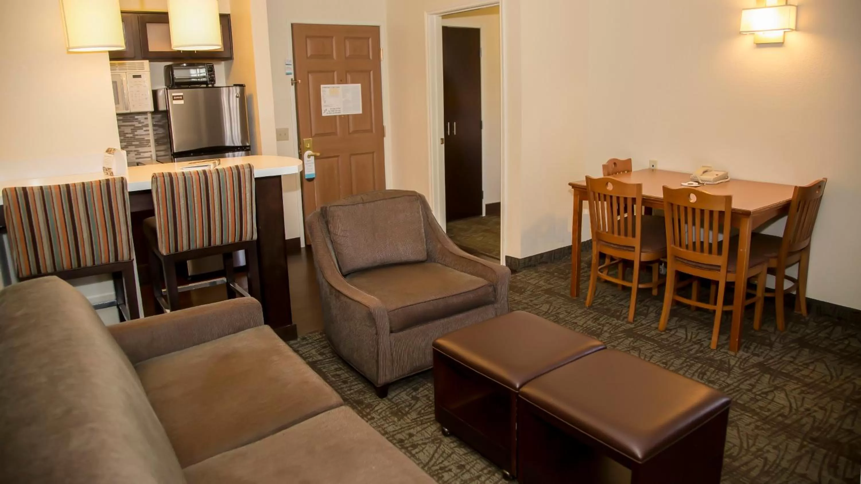 Two-Bedroom Suite with Three Queen Beds in Staybridge Suites Colorado Springs North by IHG