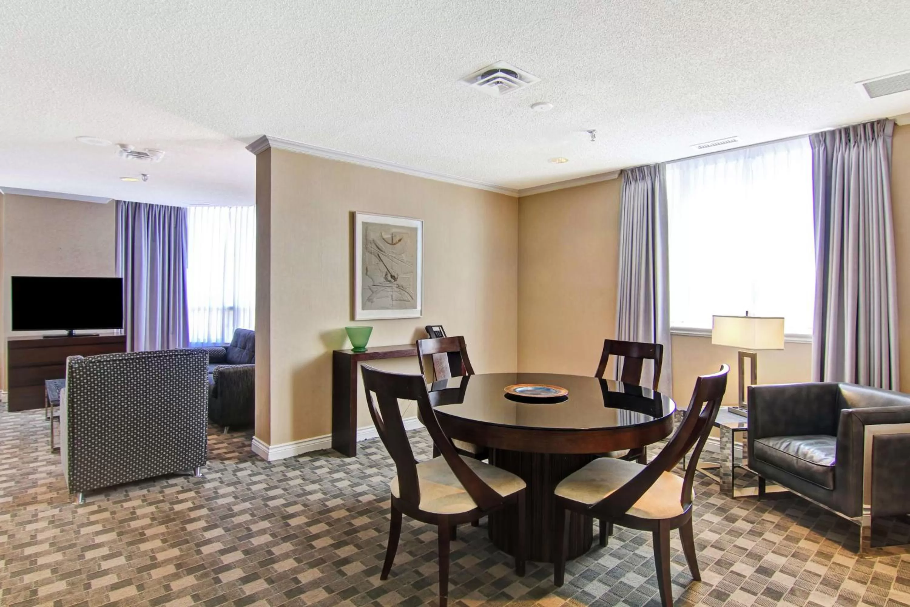Deluxe One-Bedroom King Suite in DoubleTree by Hilton Toronto Downtown