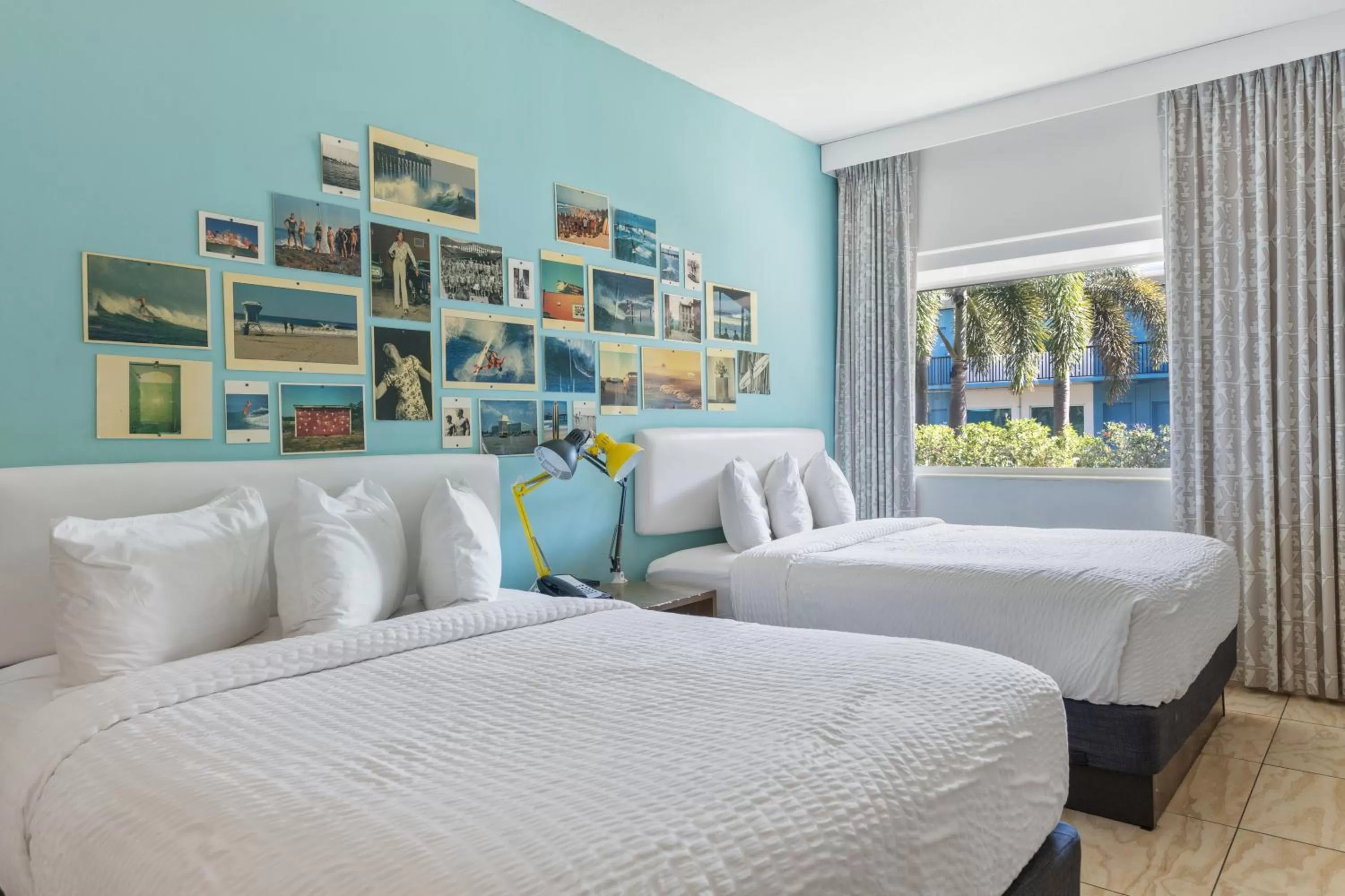 Queen Room with Two Queen Beds in Postcard Inn On The Beach