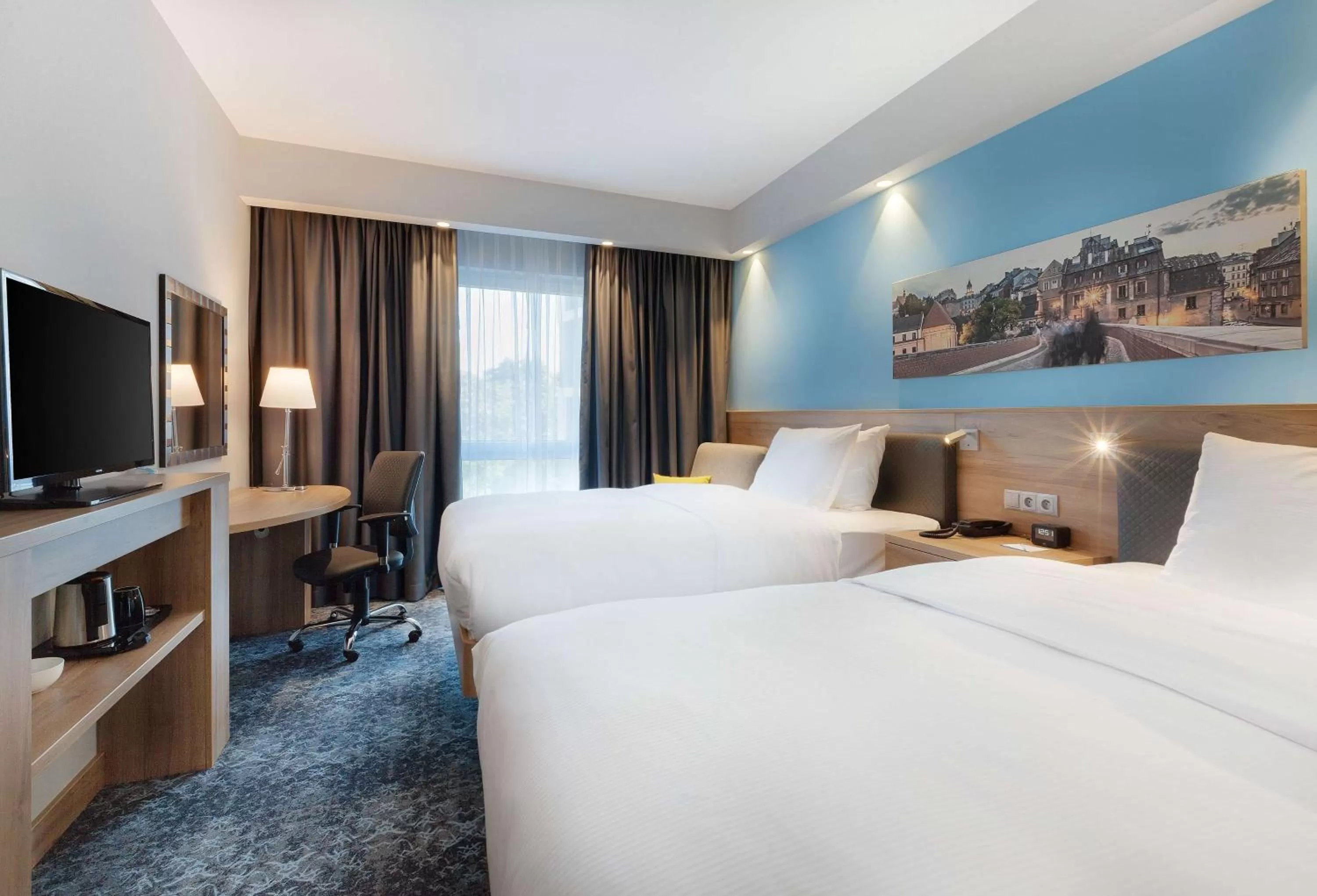 Twin Room - single occupancy in Hampton By Hilton Lublin