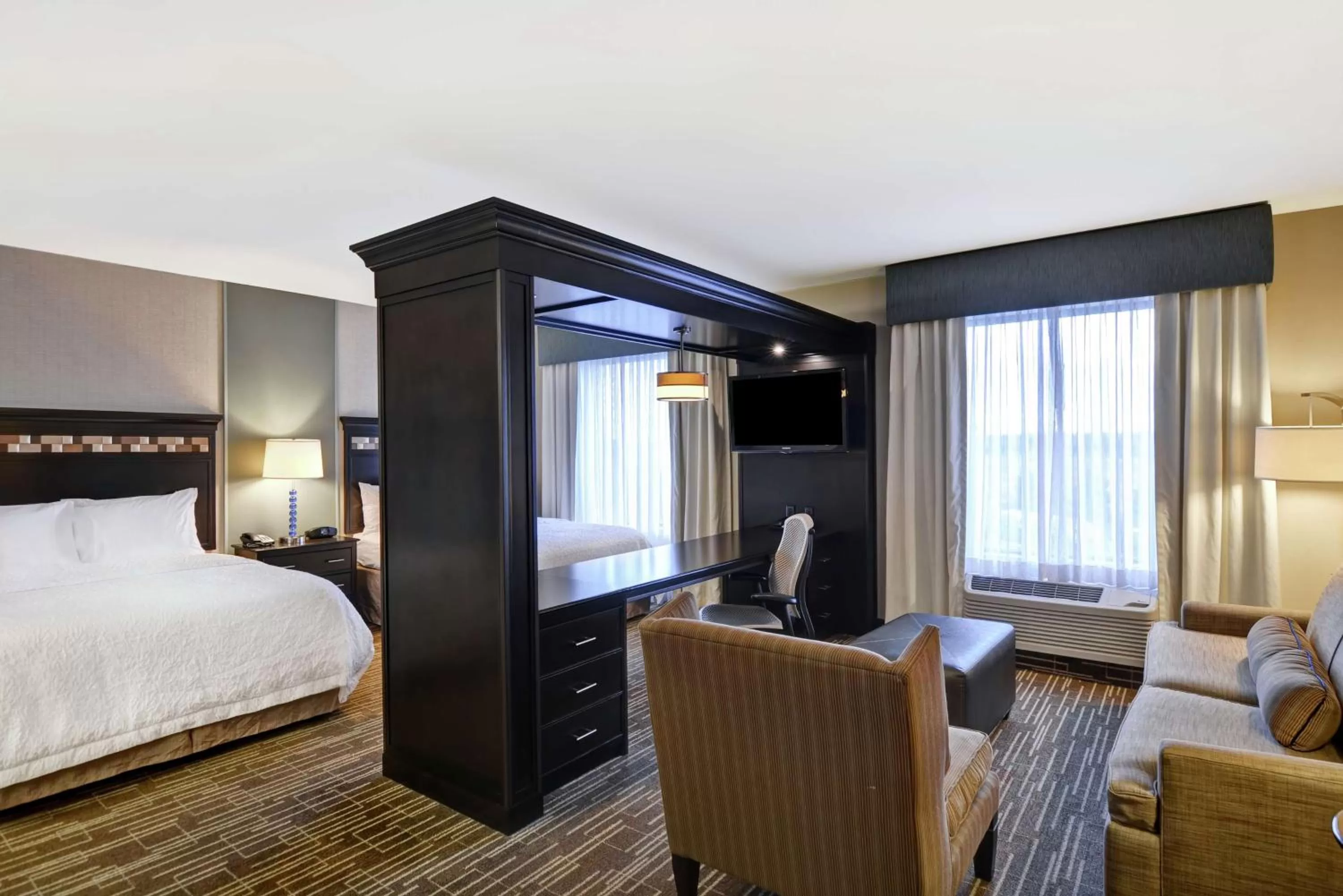 Queen Studio Suite with Two Queen Beds - Non-Smoking in Hampton Inn & Suites Denver Airport / Gateway Park