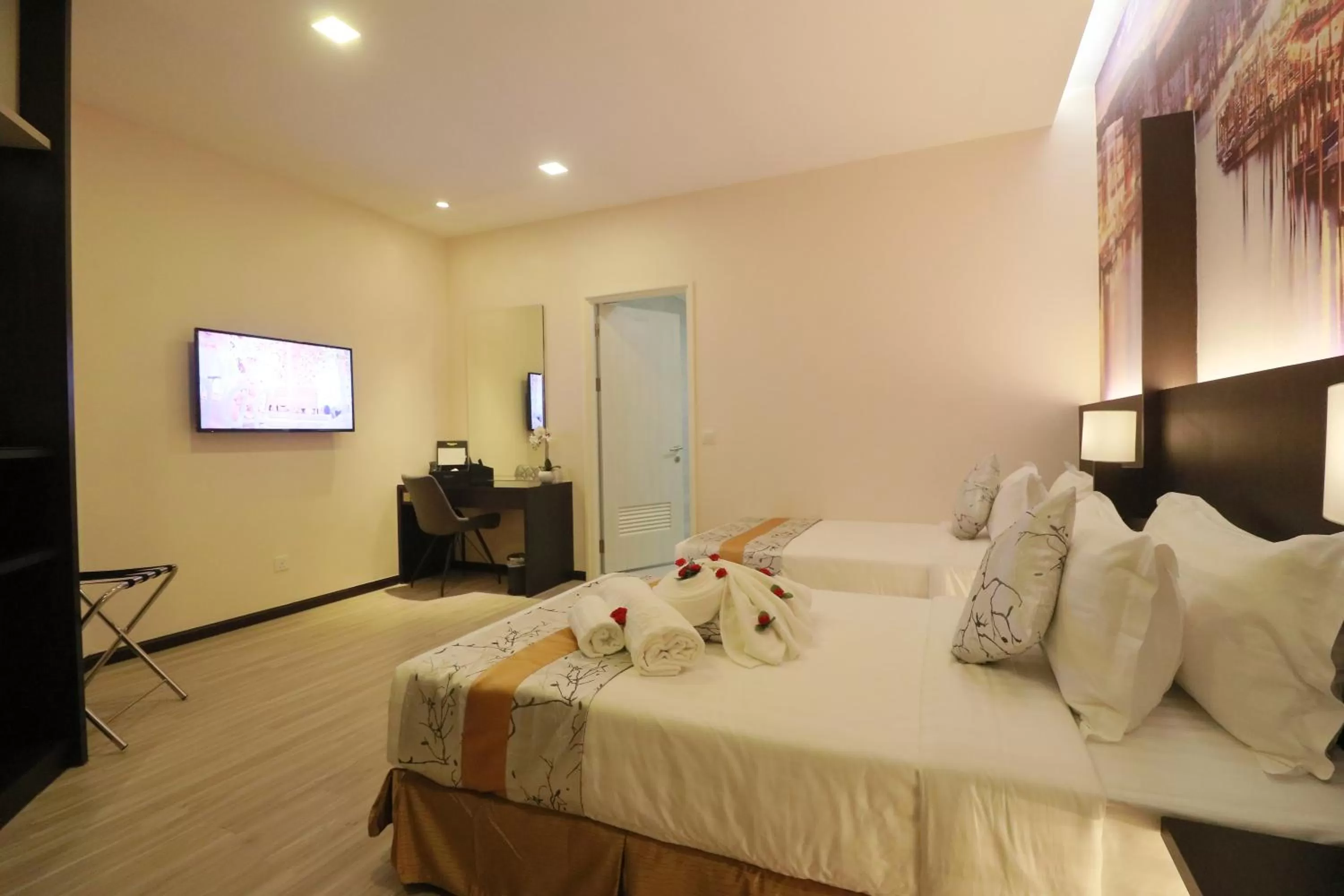 Twin Room without Window in Amamas Boutique Hotel Kuching
