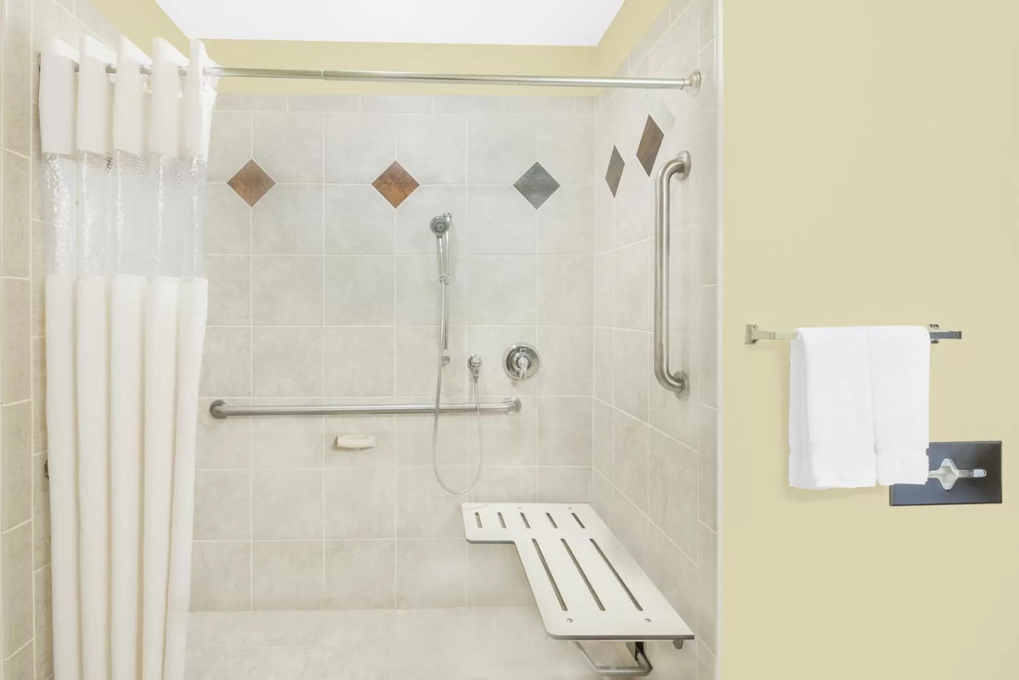 King Room with Roll-In Shower - Mobility/Hearing Accessible - Non-Smoking in Baymont by Wyndham Snyder