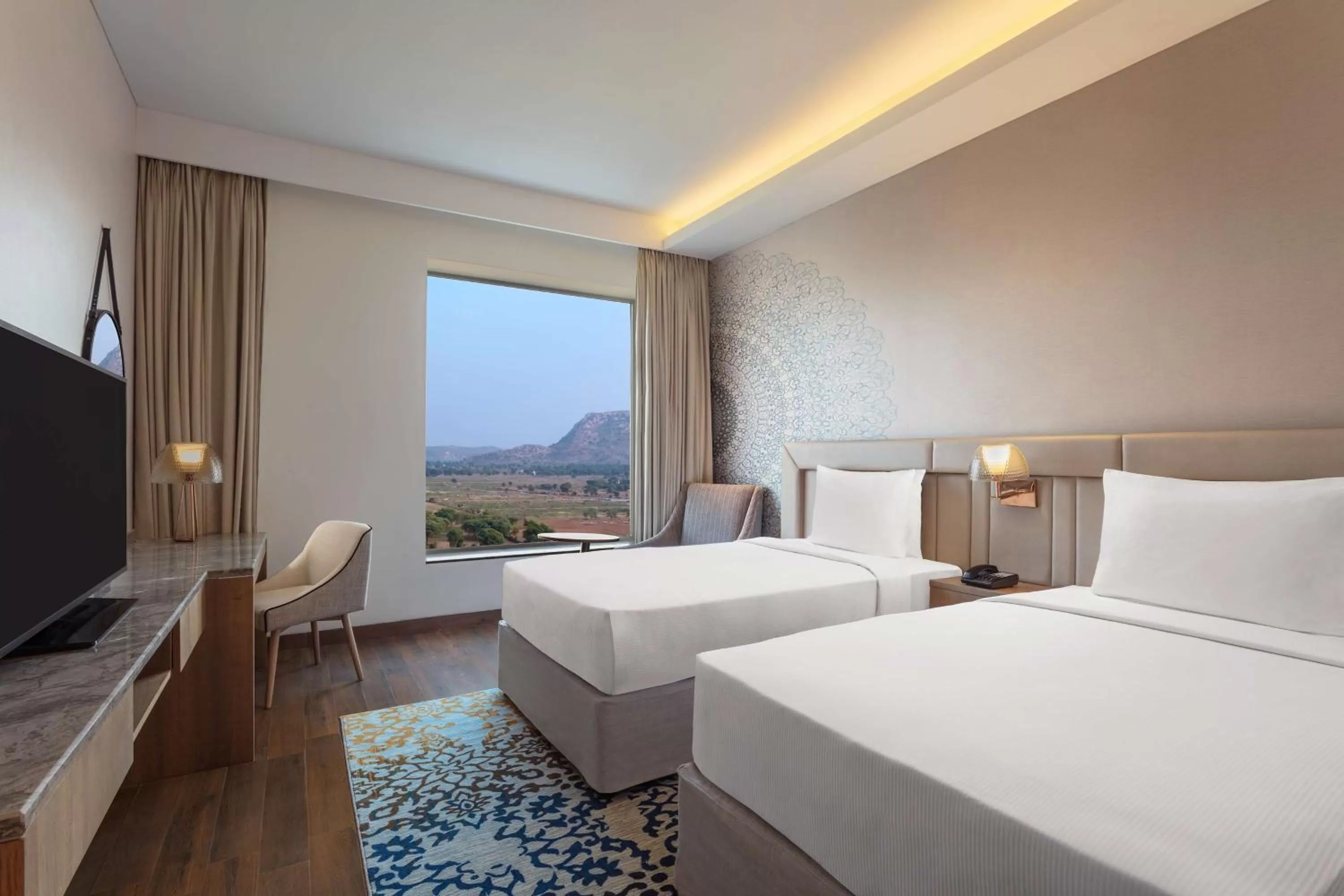 Deluxe Twin Room in DoubleTree By Hilton Jaipur Amer
