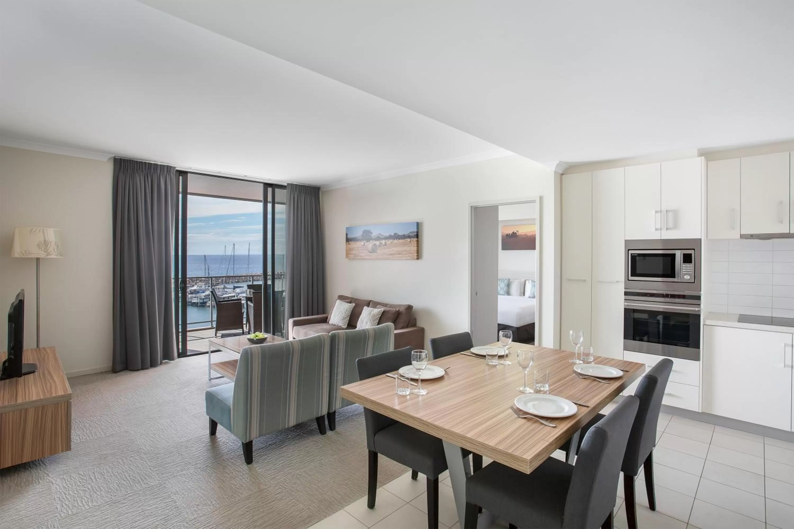 Superior Two-Bedroom Apartment with Harbor View in Mantra Geraldton