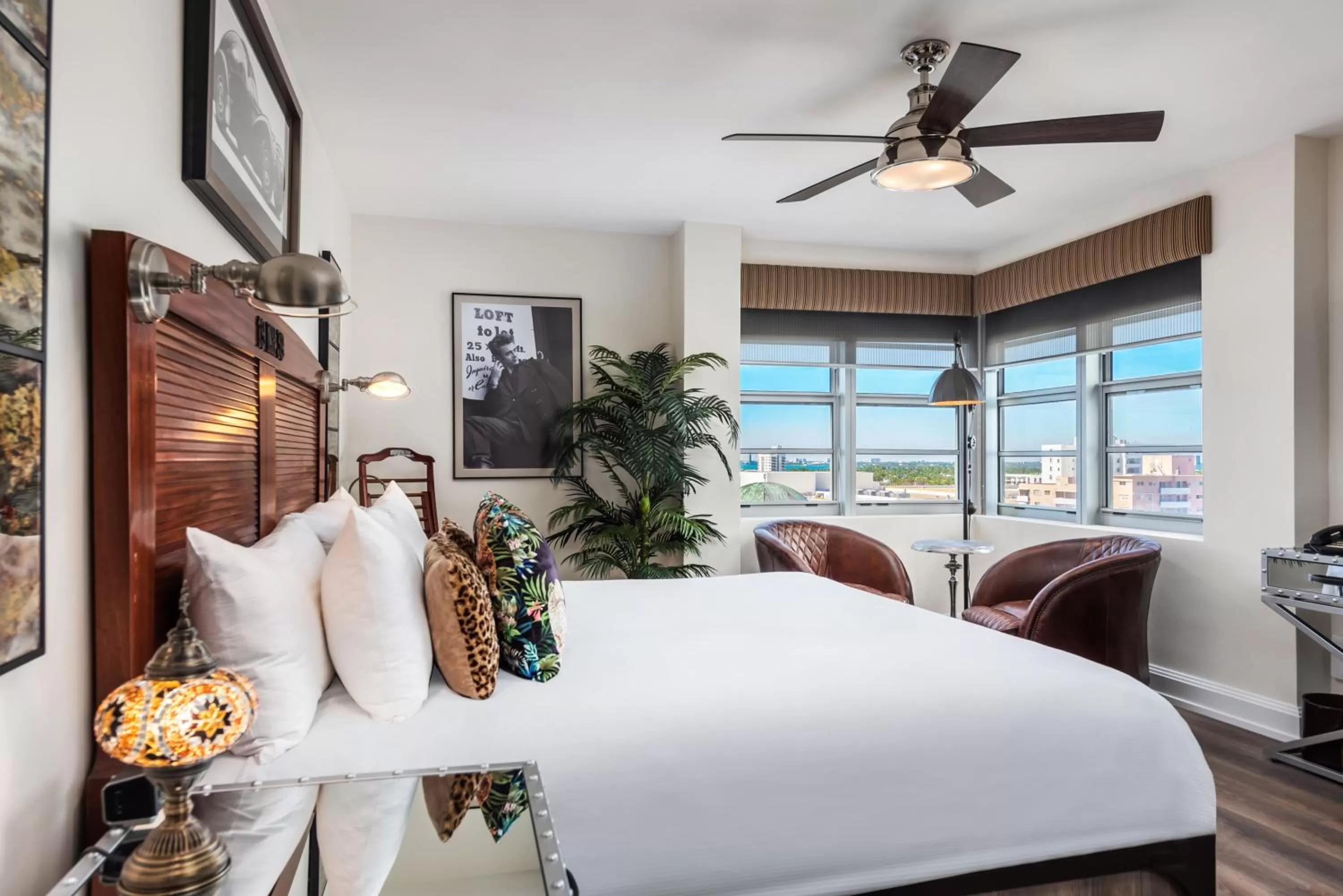 King Room with City View in National Hotel, An Adult Only Oceanfront Resort